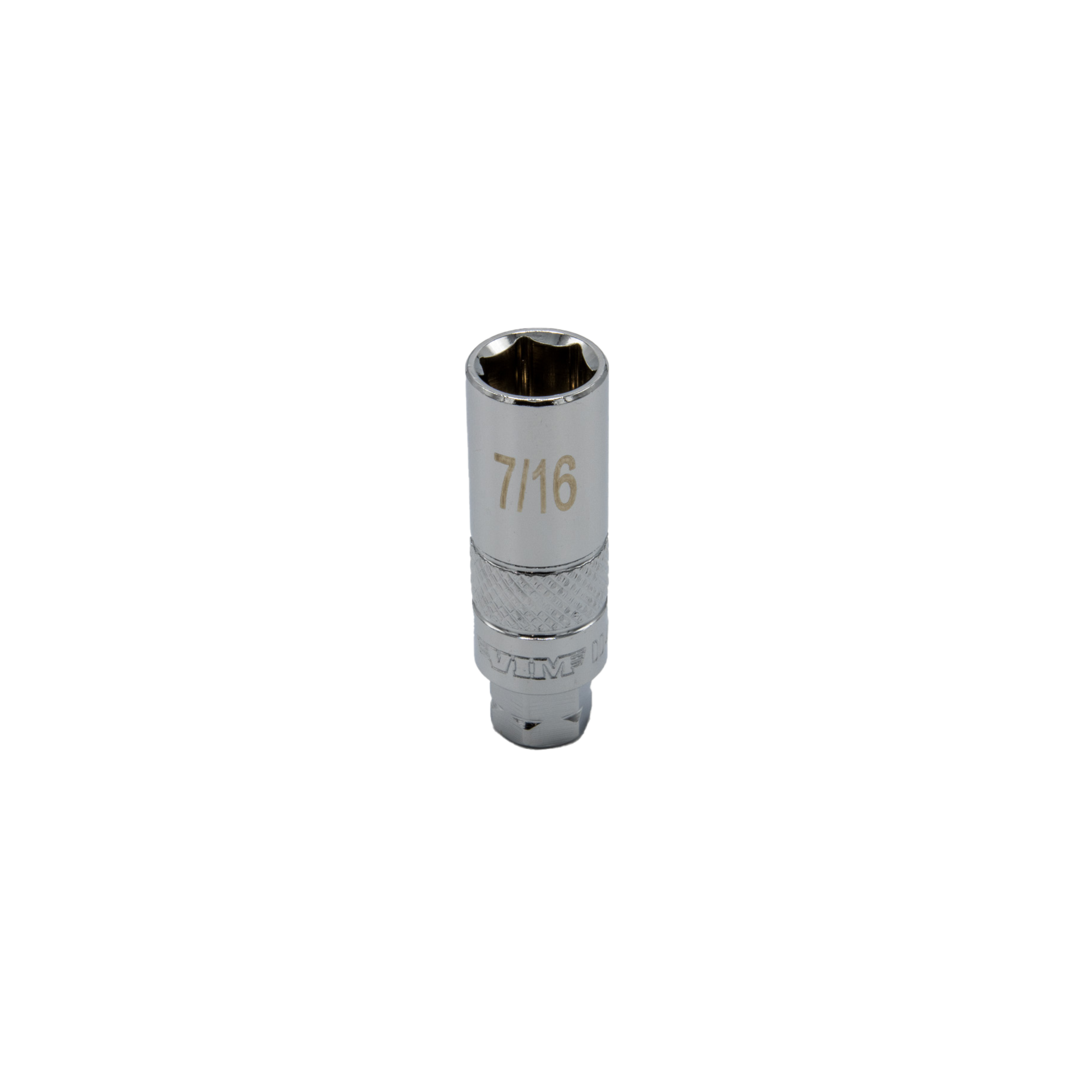 VIM Tools - Dual Drive Deep SAE Socket Set – 1/4" Square Drive, 11mm & 13mm Hex Outer Drive (1/4" - 9/16")