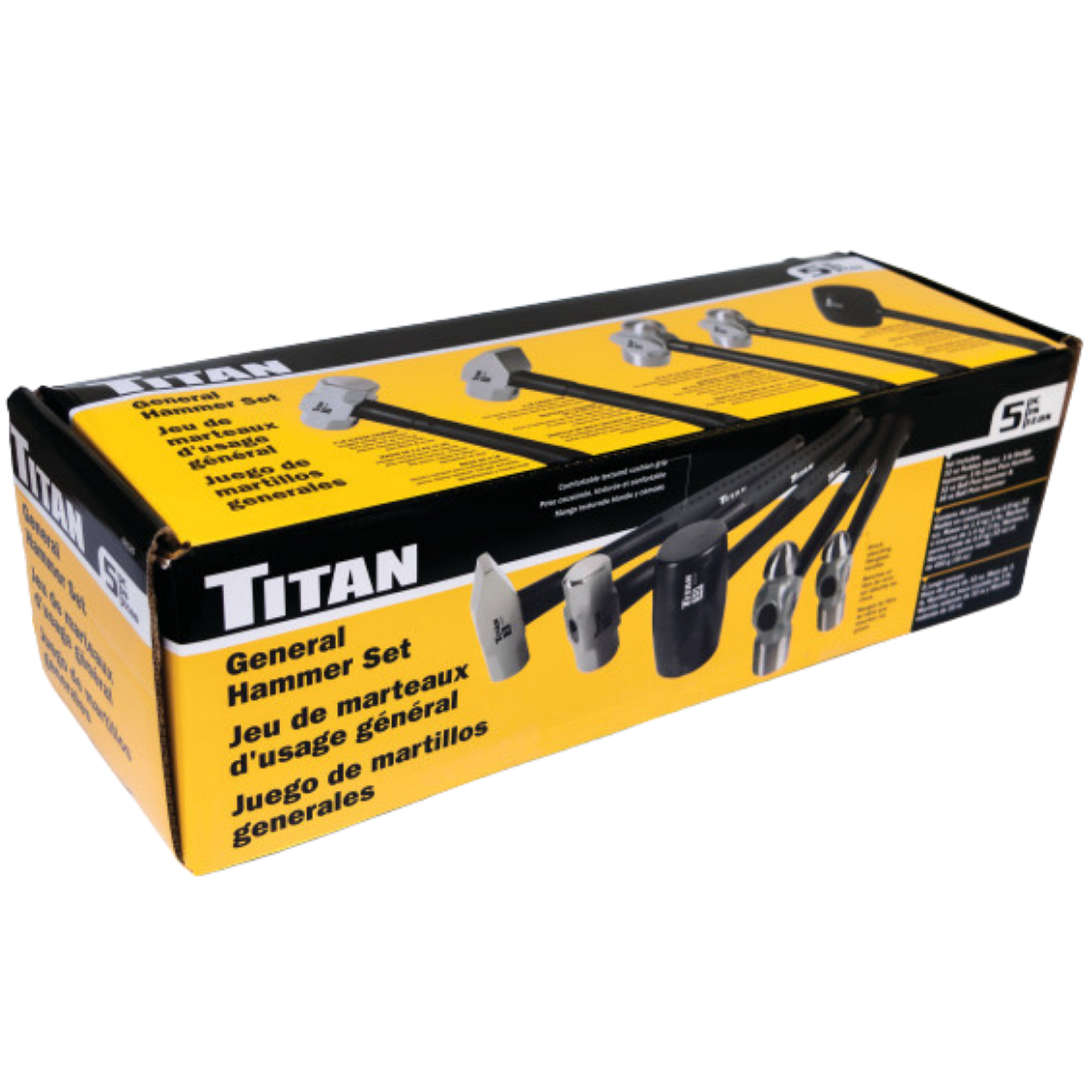 5 pc. Hammer Set (63125)