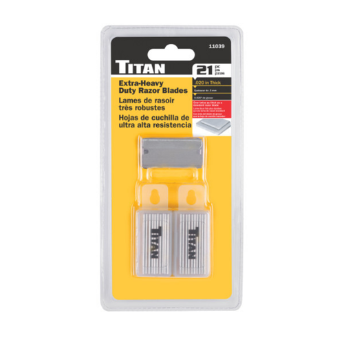 21 pc. Heavy-duty Razor Blades (11039)