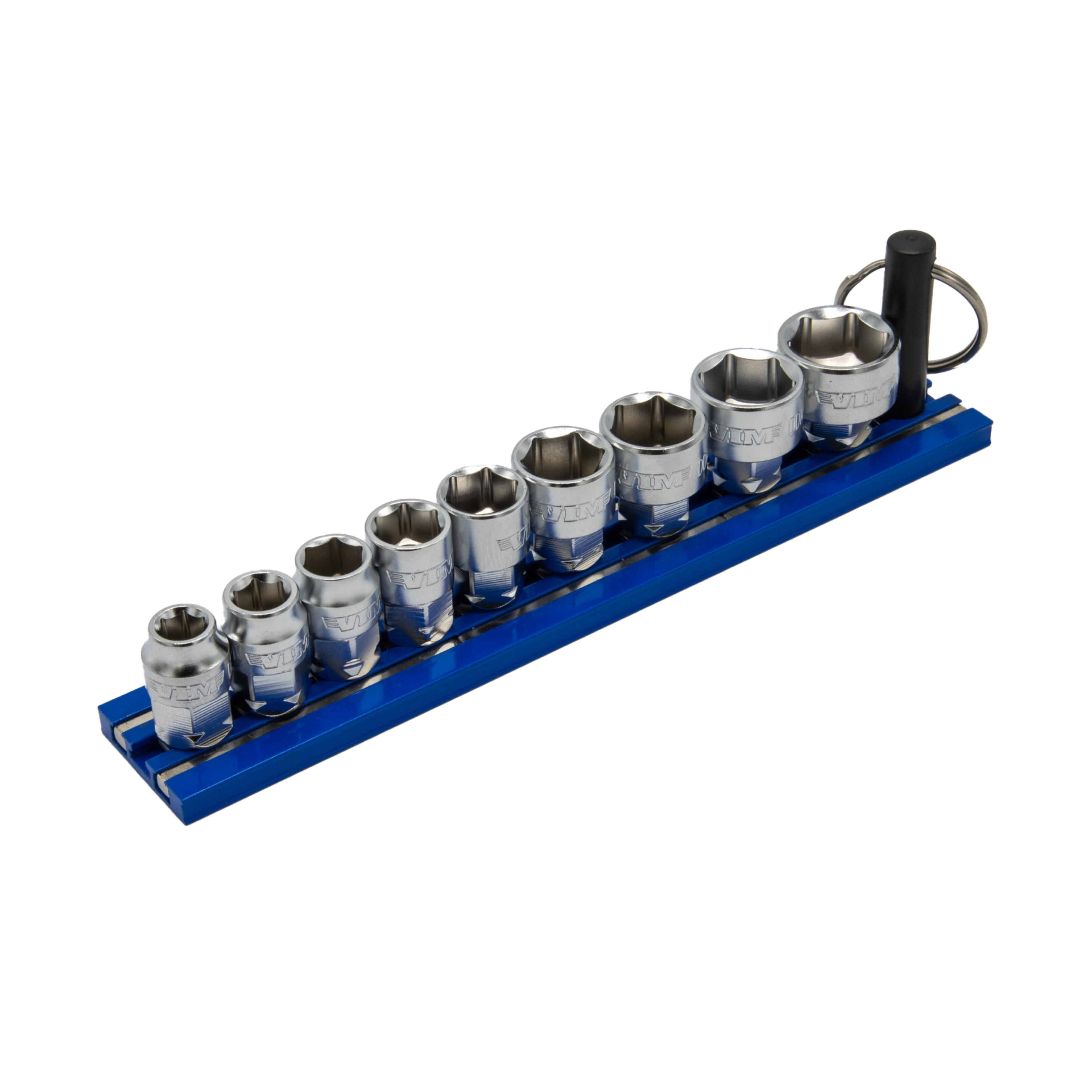 VIM Tools - Dual Drive Metric Socket Set – 1/4" Square Drive, 11mm & 13mm Hex Outer Drive (6mm - 14mm)