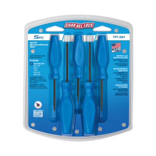 Channellock 5pc Precision TORX Screwdriver Set