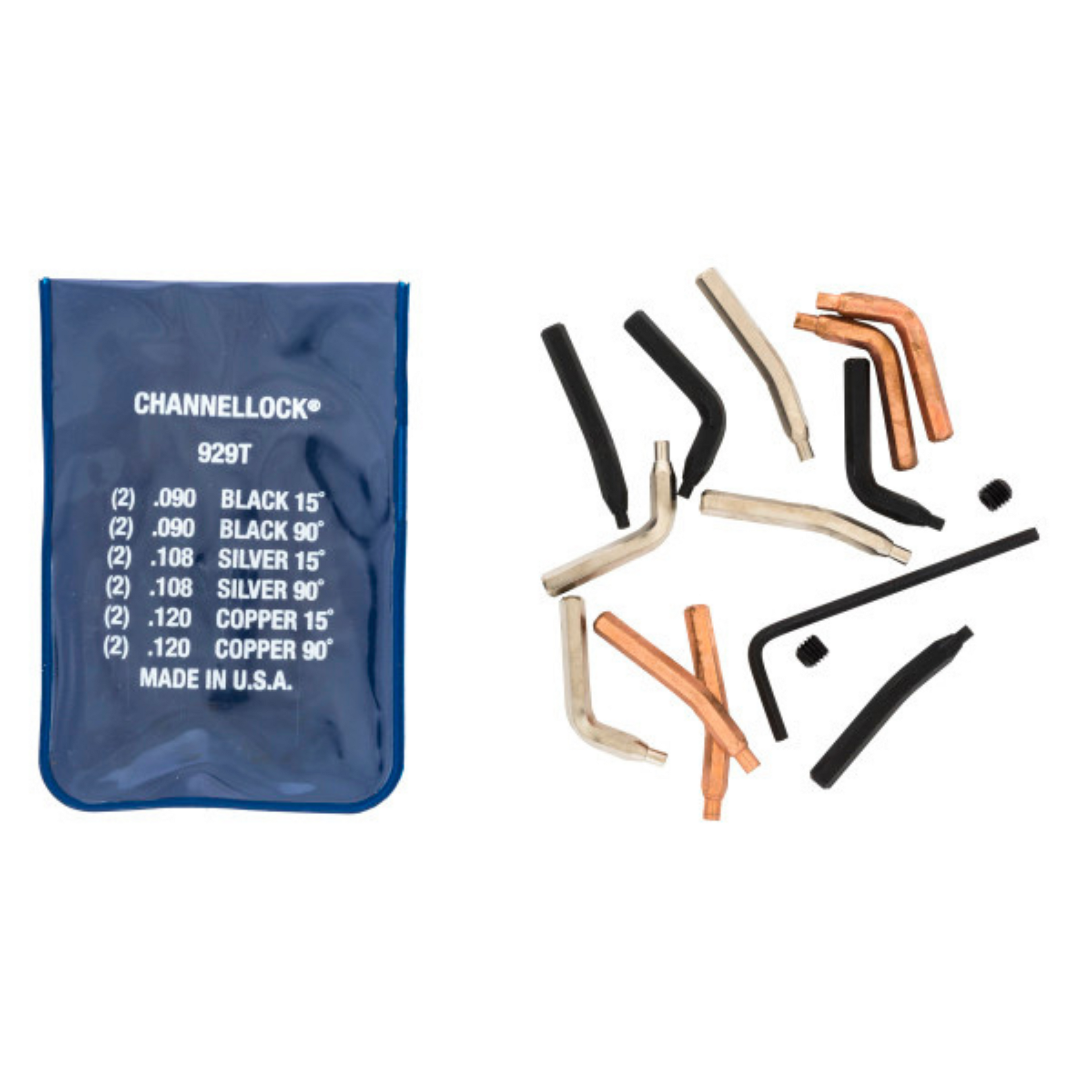 Channellock 5pc Universal Retaining Ring Tip Kit