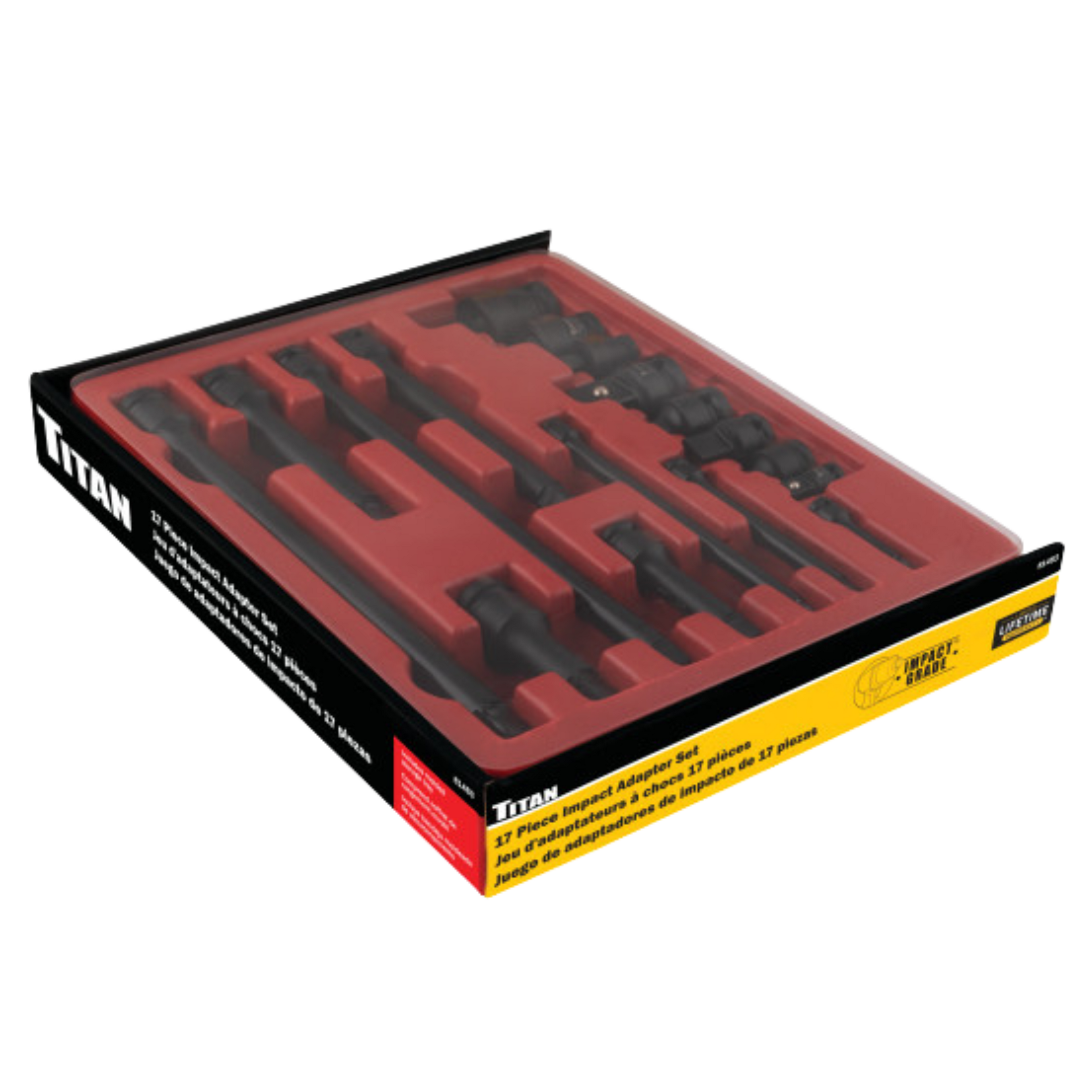 17 pc. Impact Adapter Set (81483) - Ridge Toolbox