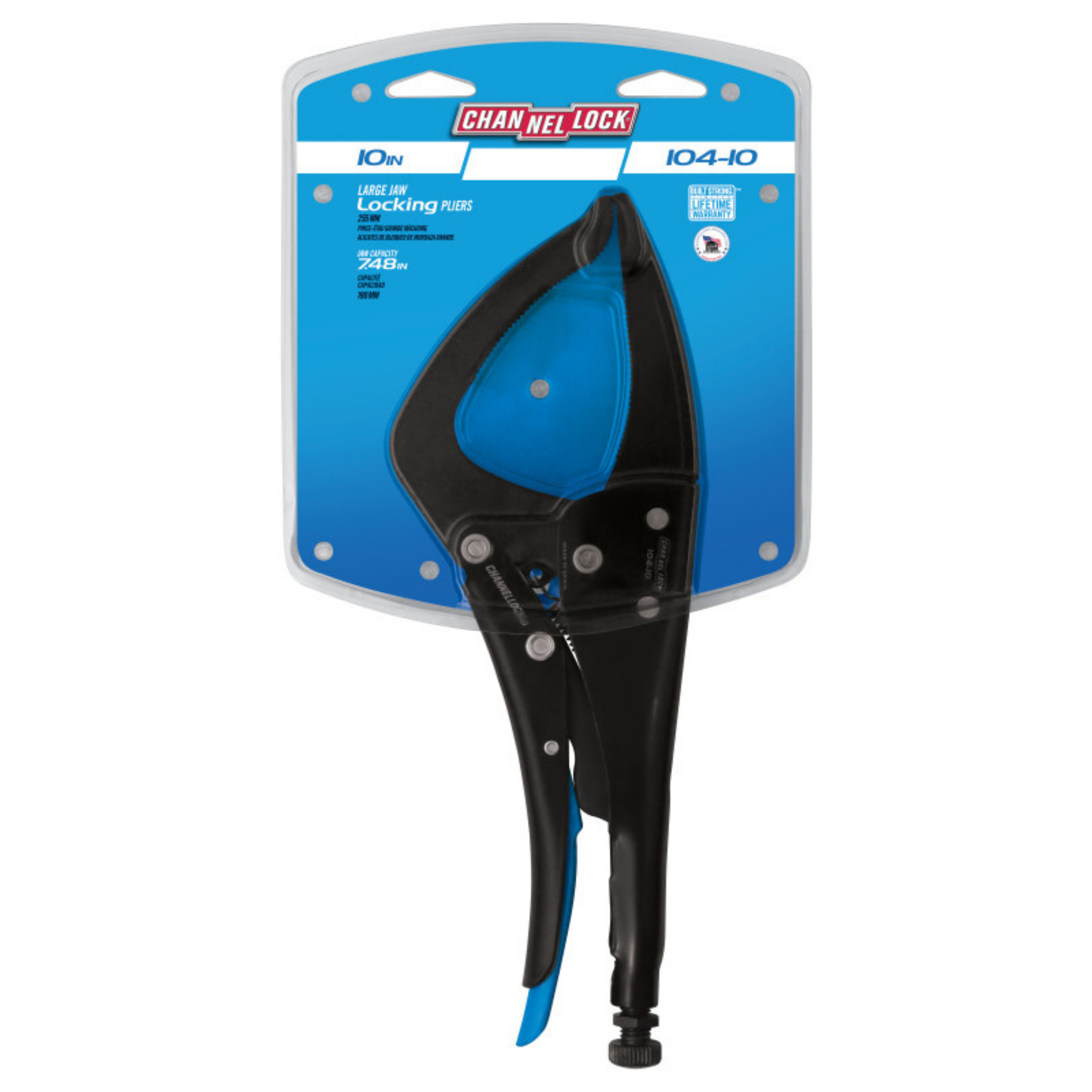 Channellock 10-Inch Large Jaw Locking Pliers