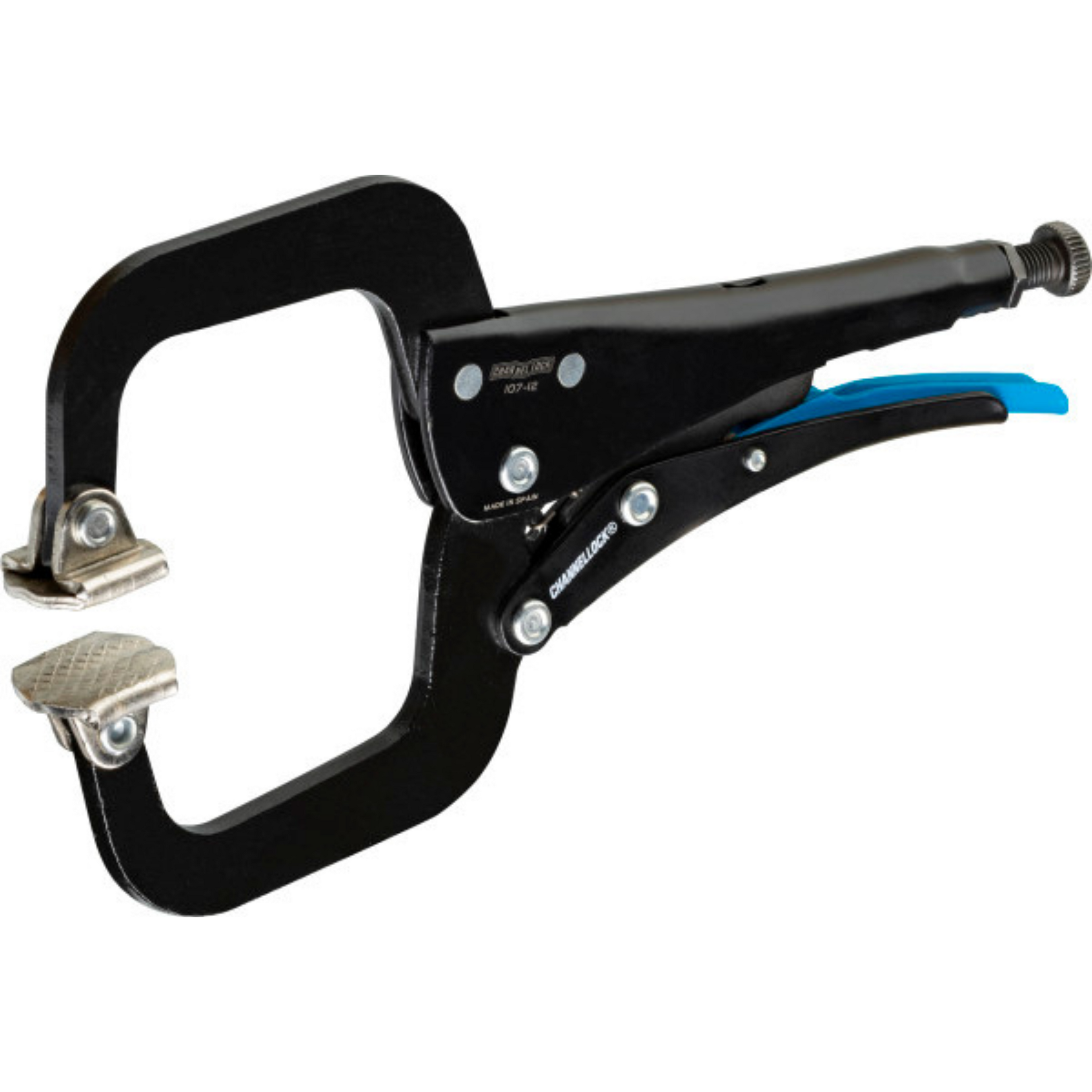 Channellock 12-Inch C-Clamp Locking Pliers w/ Swivel Pads