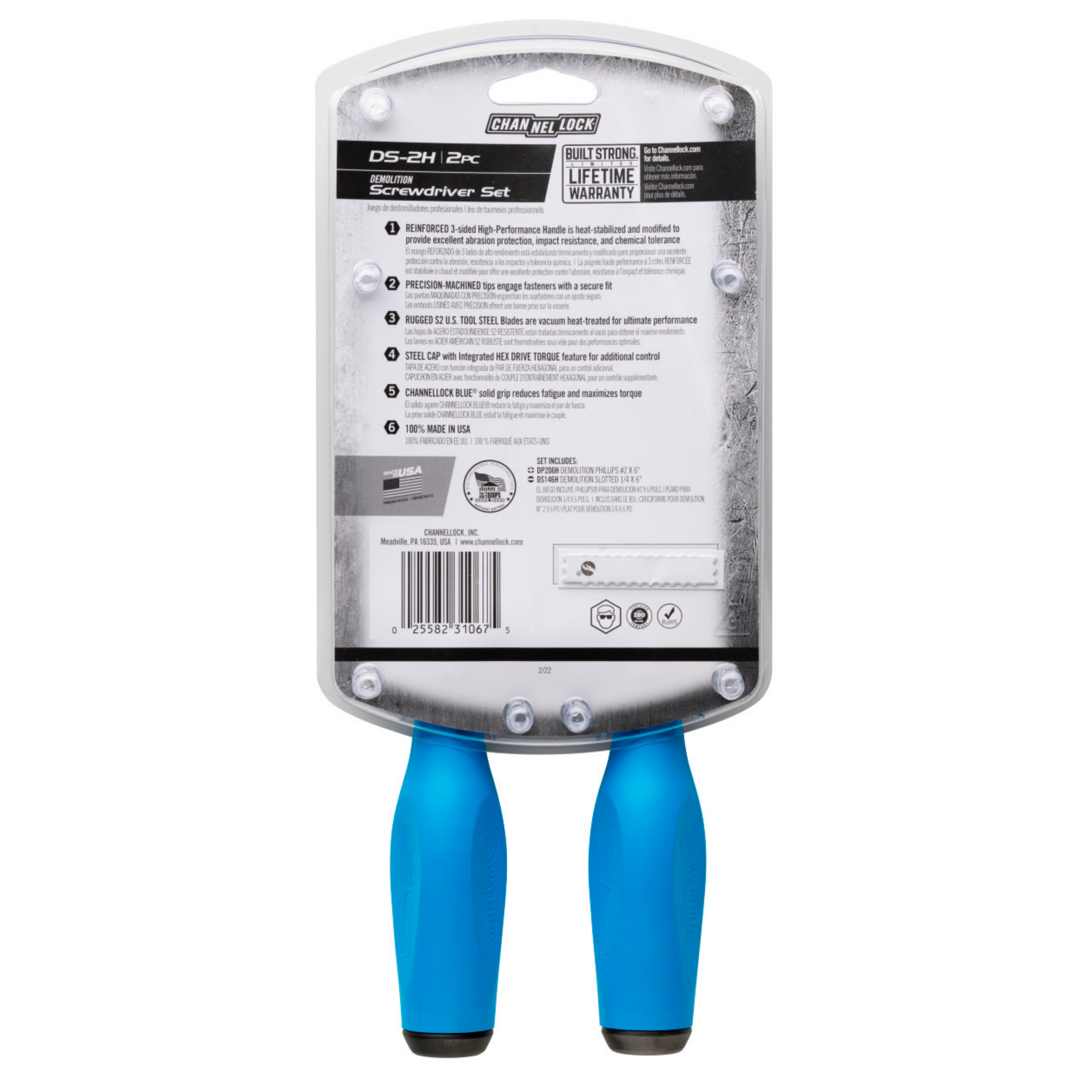 Channellock 2pc S&P Demolition Driver Set
