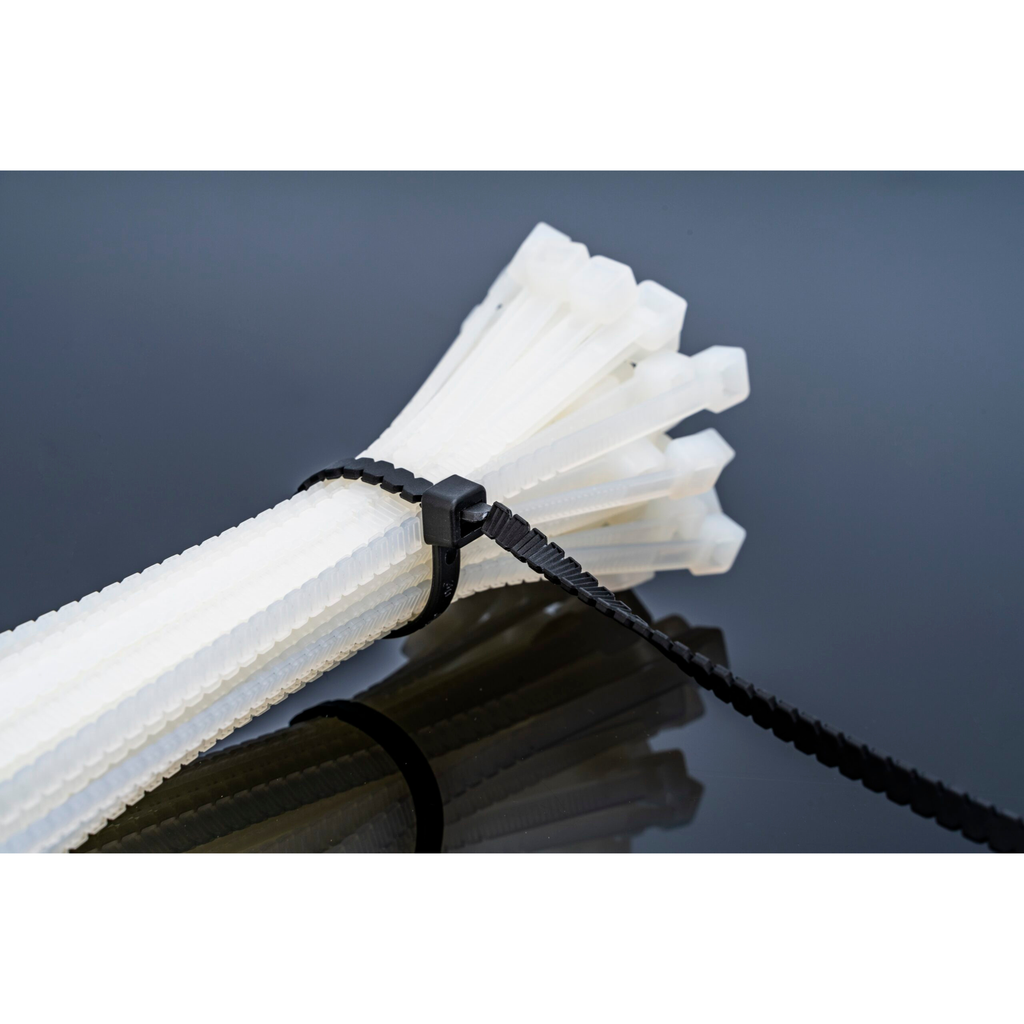 Strategic Tools & Equipment Co 4” Twist-to-Break Cable Ties 100 Pack