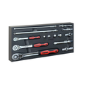 Sonic Tools - NEXT Ratchet and Extension Set, 1/4", 3/8", 1/2", 15-PC - Small SFS