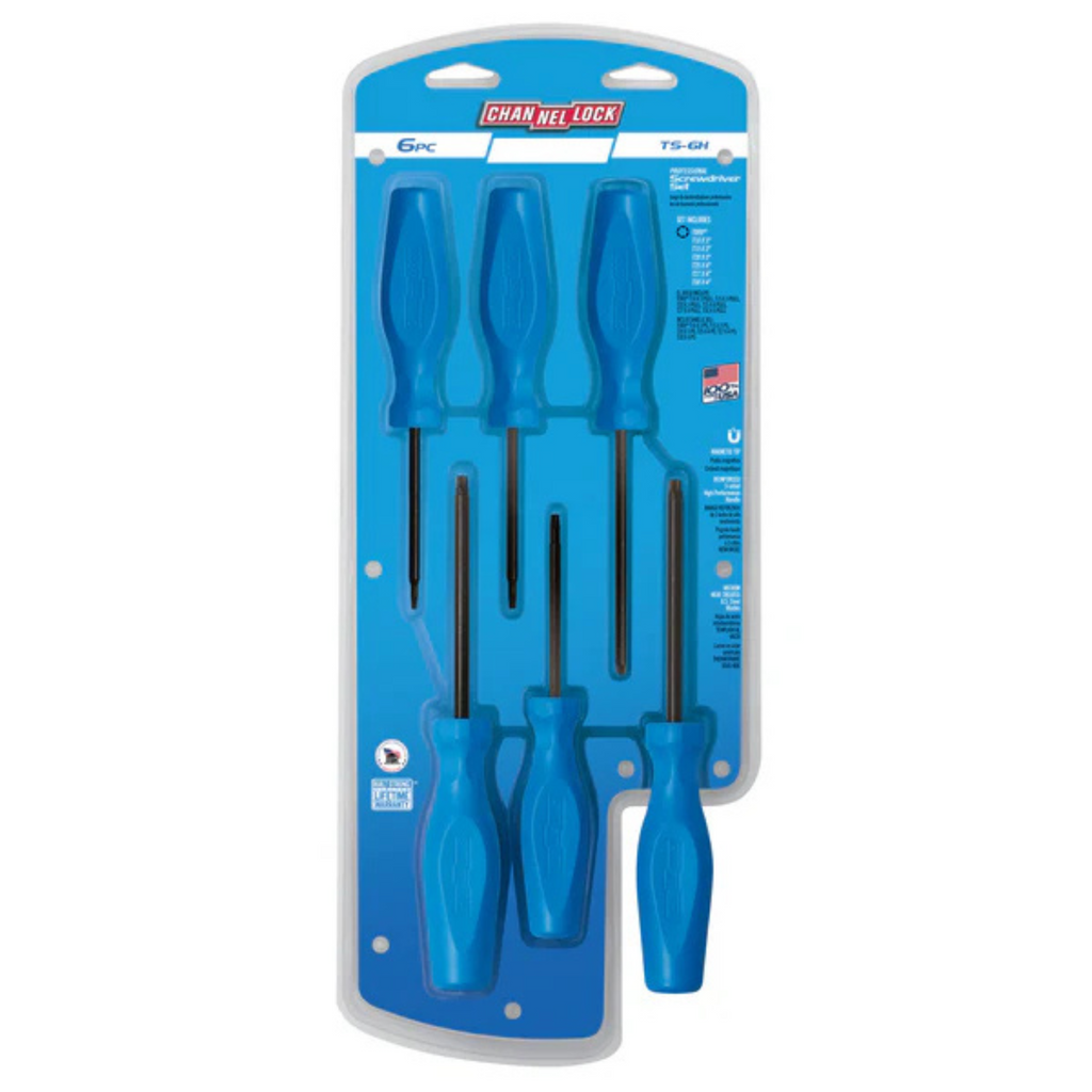 Channellock 6pc Standard TORX Screwdriver Set