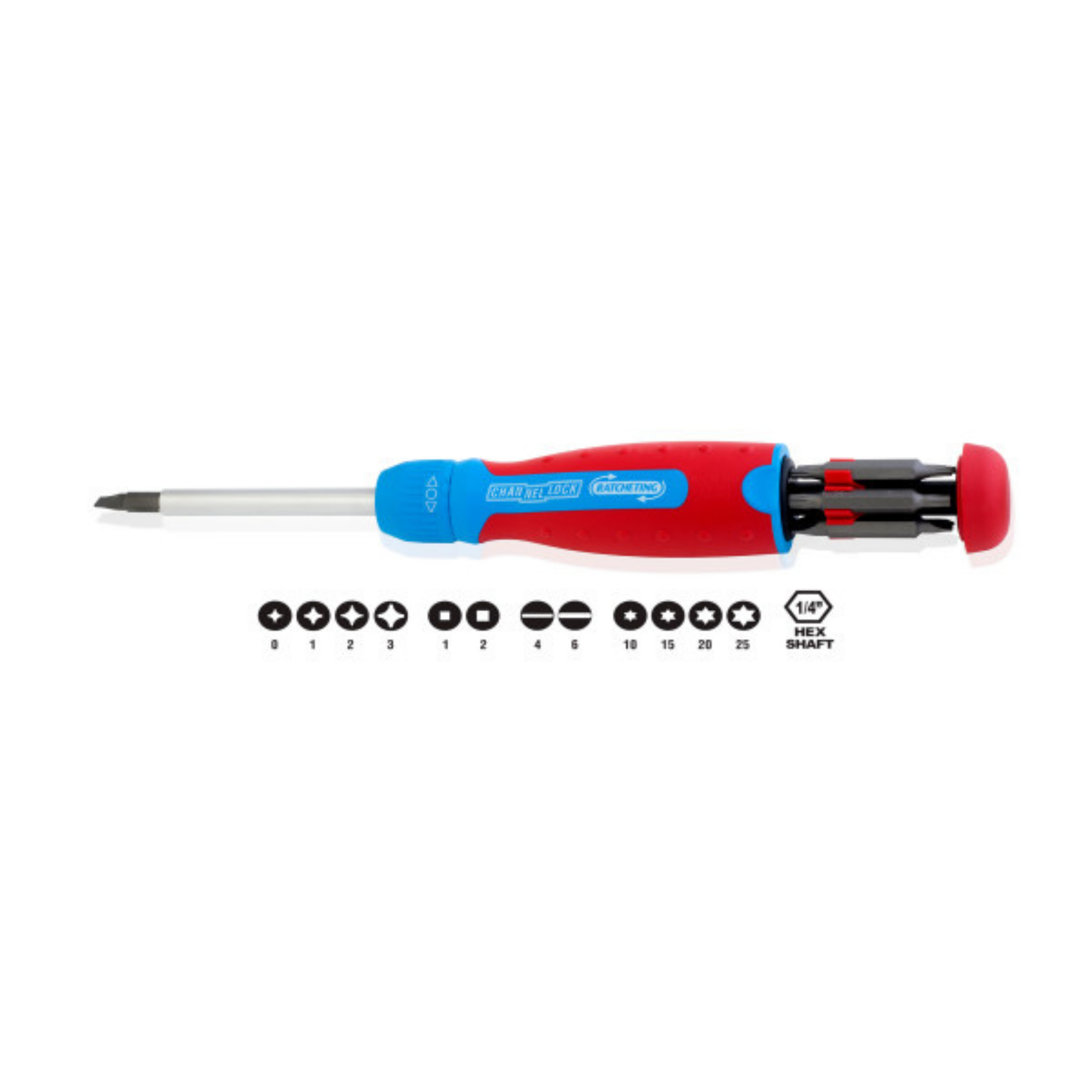 Channellock 13-in-1 Ratcheting Multi-Bit Screwdriver
