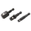 3 pc. Impact Stubby Socket Adapter Set (12061)