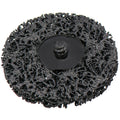 Shark Industries - 3″ Black Strip-Brite Pads with Twist-to-Lock Backing