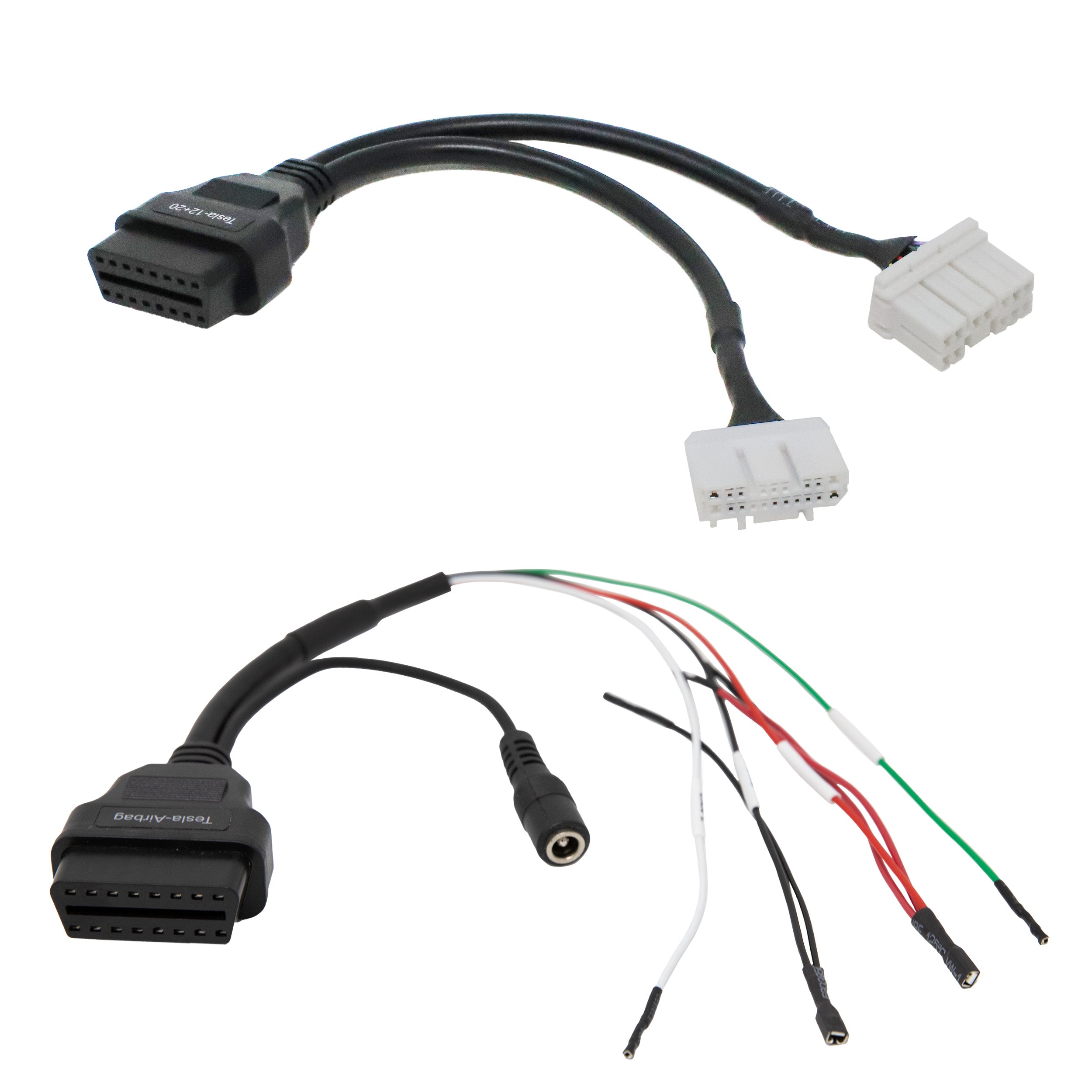 TOPDON Tesla Cable Kit, 12+20 & Airbag Cable
