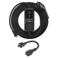 TOPDON AC L2 Port EV Charger, 16A, 3.7KW, N6-20 Plug to 5-15 Adpt.