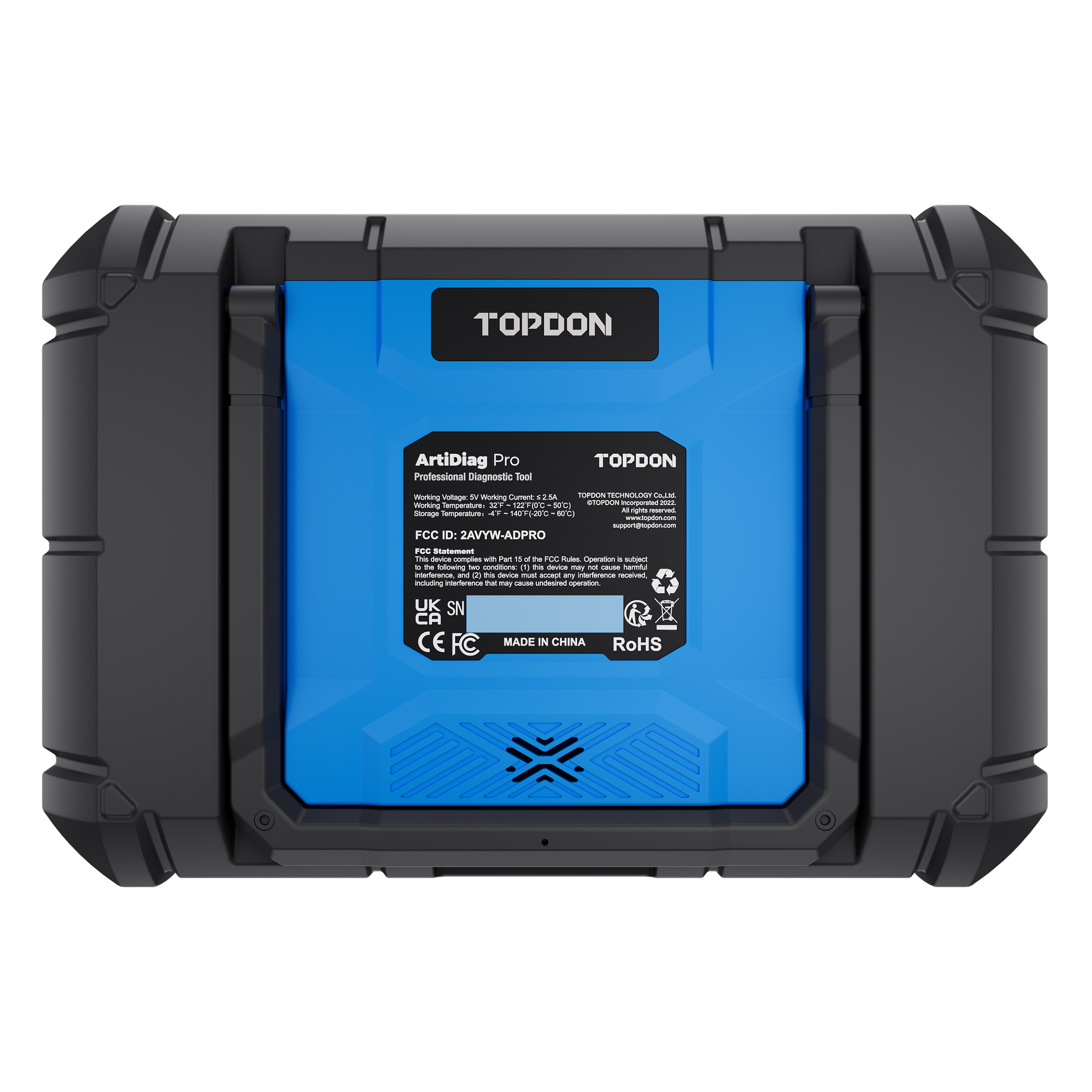 TOPDON 7" Scan Tool w/Service Functions & Bi-Directional Controls