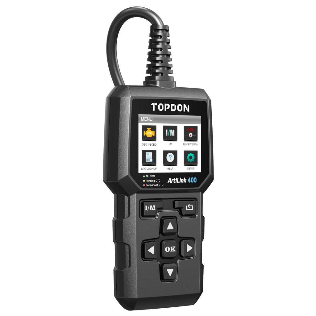 TOPDON Code Reader - 2.4" Screen & Data Graphing