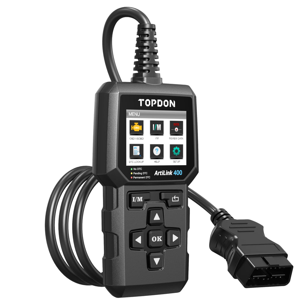 TOPDON Code Reader - 2.4" Screen & Data Graphing