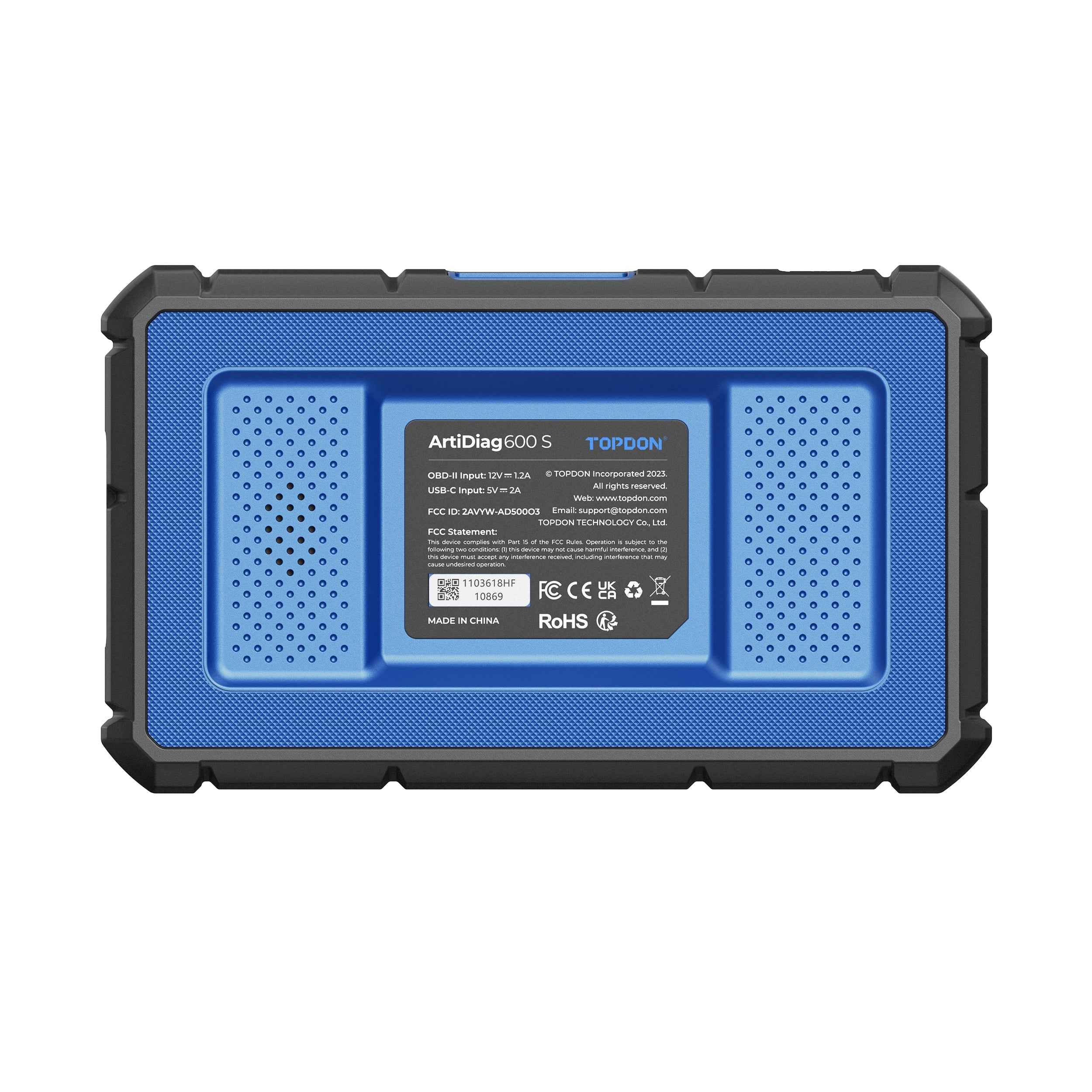 TOPDON 5" Scan Tool - PCM/TCM/ABS/SRS Lifetime Updates 8 Ser Func