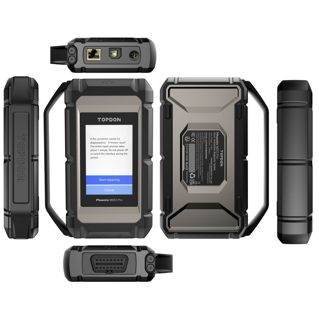 TOPDON 10.1" OE-Level Scan Tool, Cloud-Based Programming, Adv Protocols