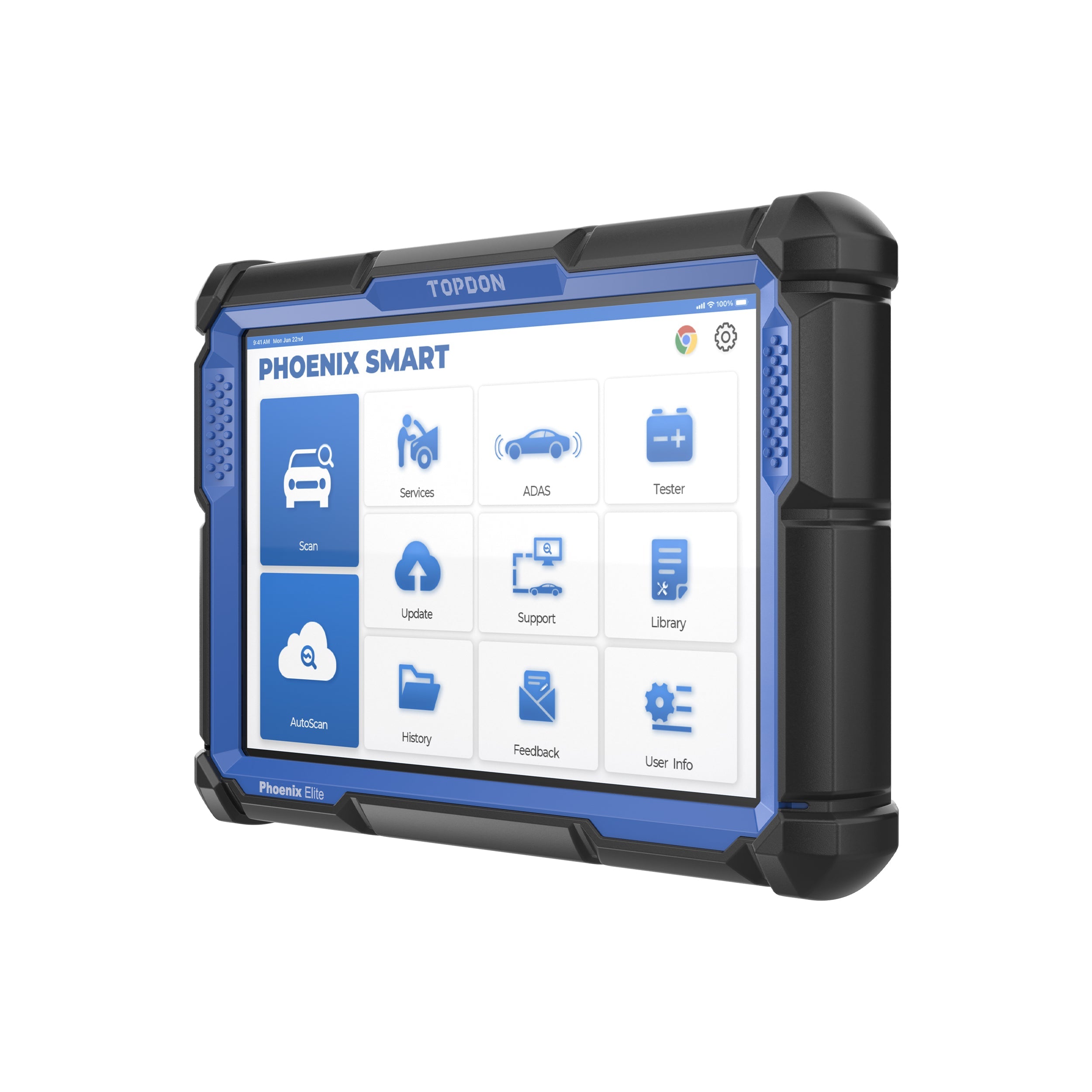 TOPDON 10.1" OE-Level Scan Tool, Cloud-Based Programming, Adv Protocols
