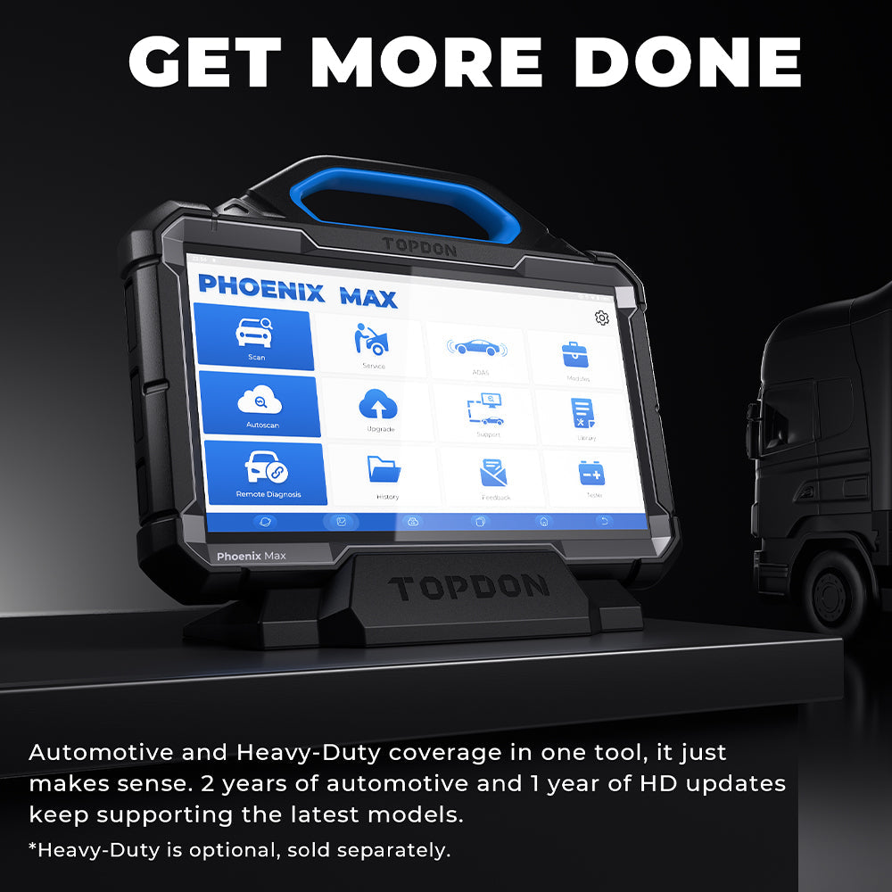 TOPDON 13.3" OE-Level Scan Tool, Docking Station, Cloud-Based Programming
