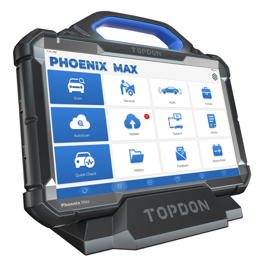 TOPDON 13.3" OE-Level Scan Tool, Docking Station, Cloud-Based Programming