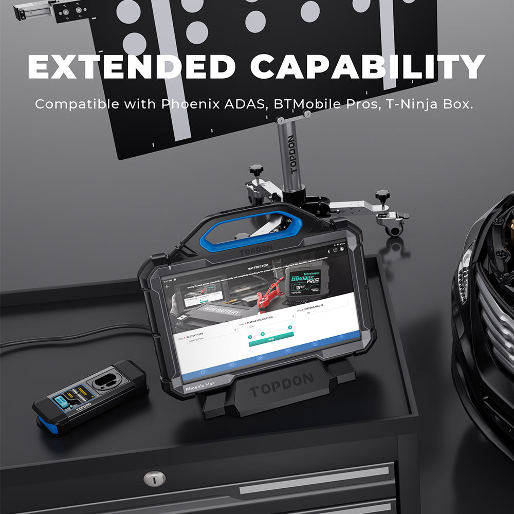 TOPDON 13.3" OE-Level Scan Tool, Docking Station, Cloud-Based Programming