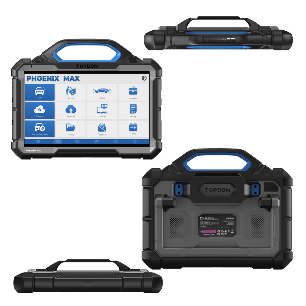 TOPDON 13.3" OE-Level Scan Tool, Docking Station, Cloud-Based Programming