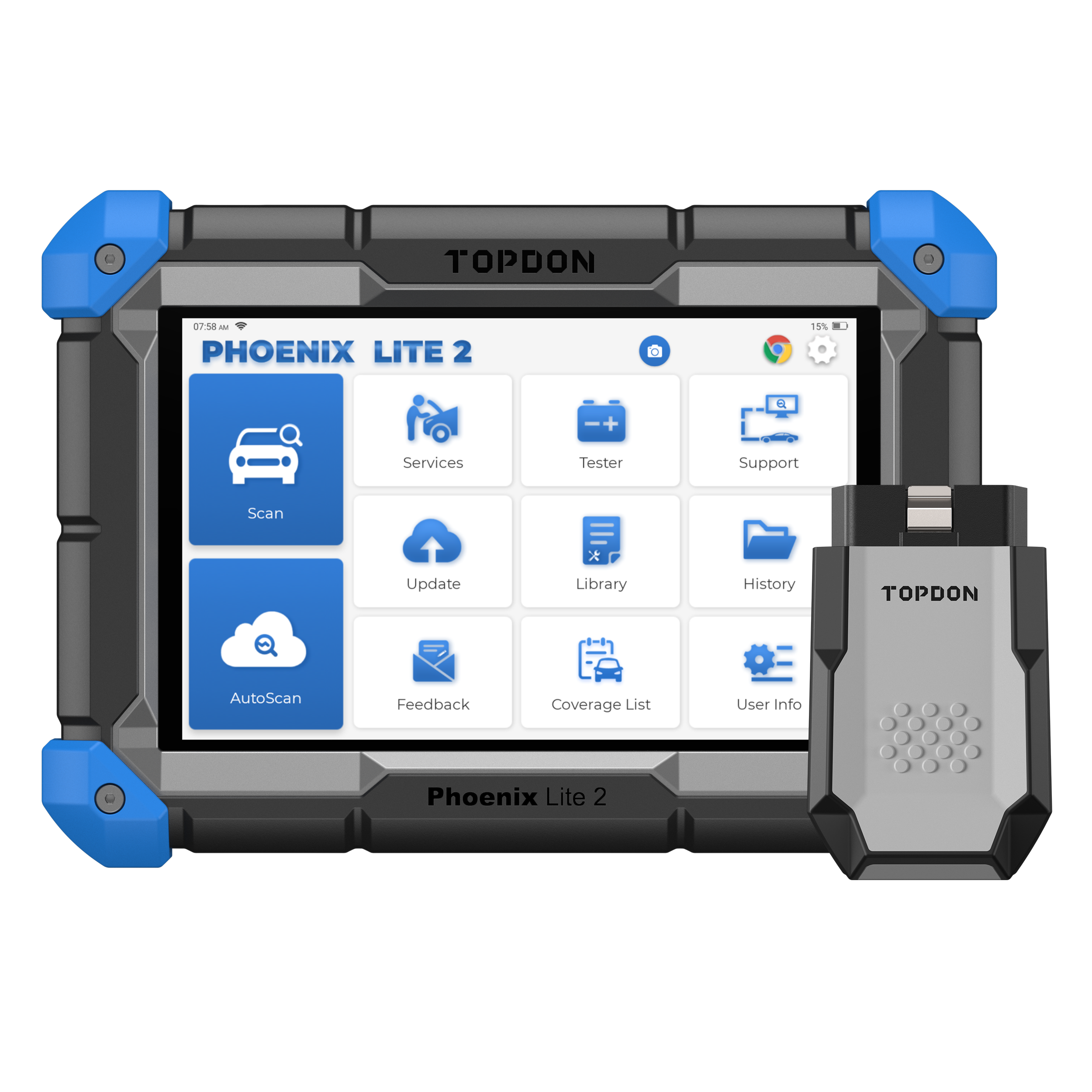 TOPDON Immobilizer Box & Key Programmer for Phoneix Line, EEPROM