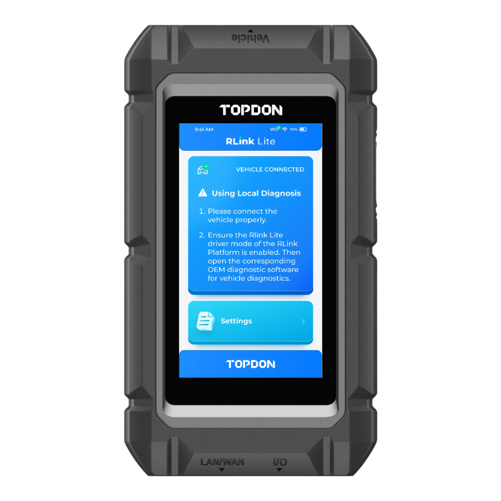 TOPDON J2534 Compliant Passthrough Programming Device