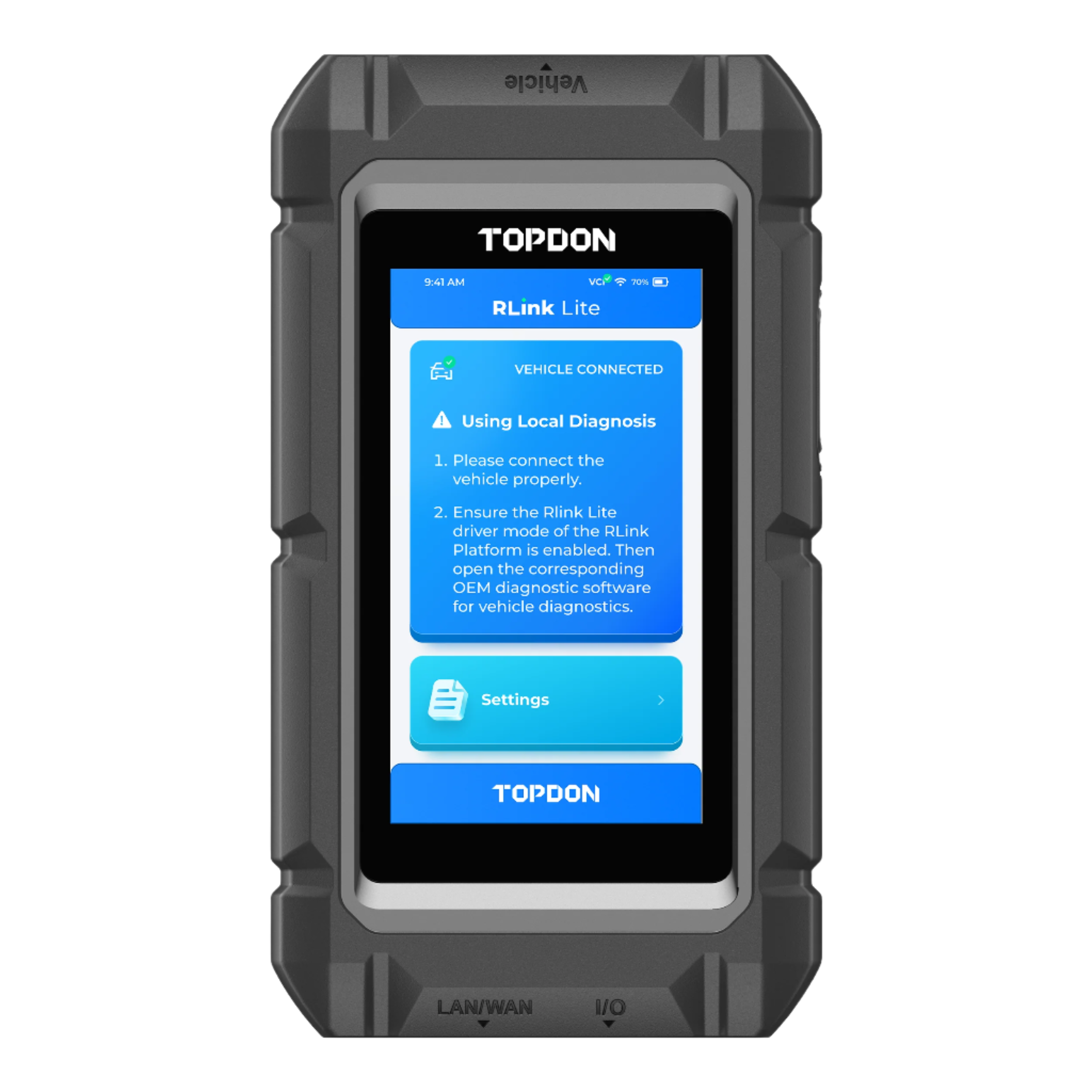 TOPDON J2534 Compliant Passthrough Programming Device
