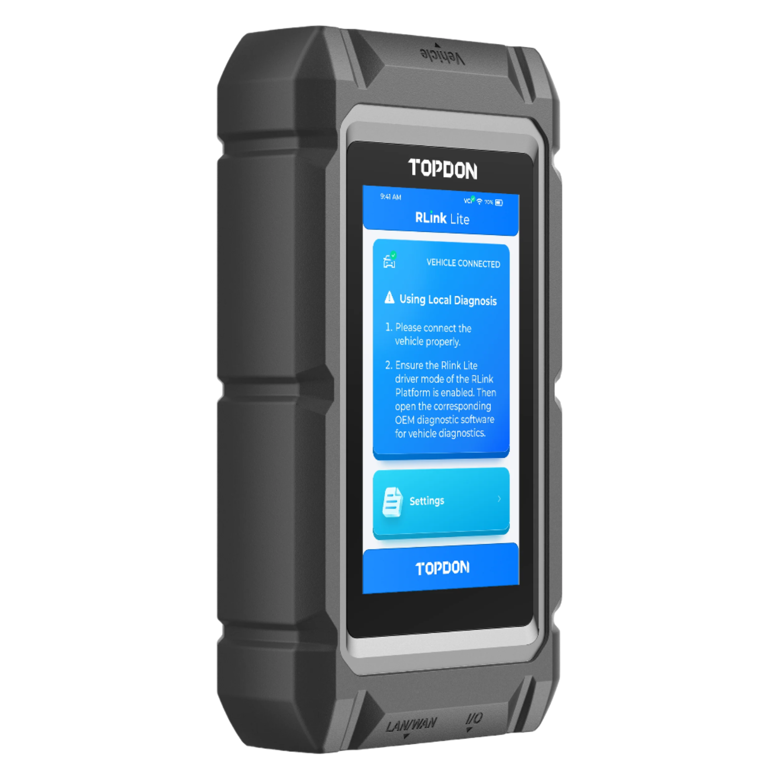 TOPDON J2534 Compliant Passthrough Programming Device