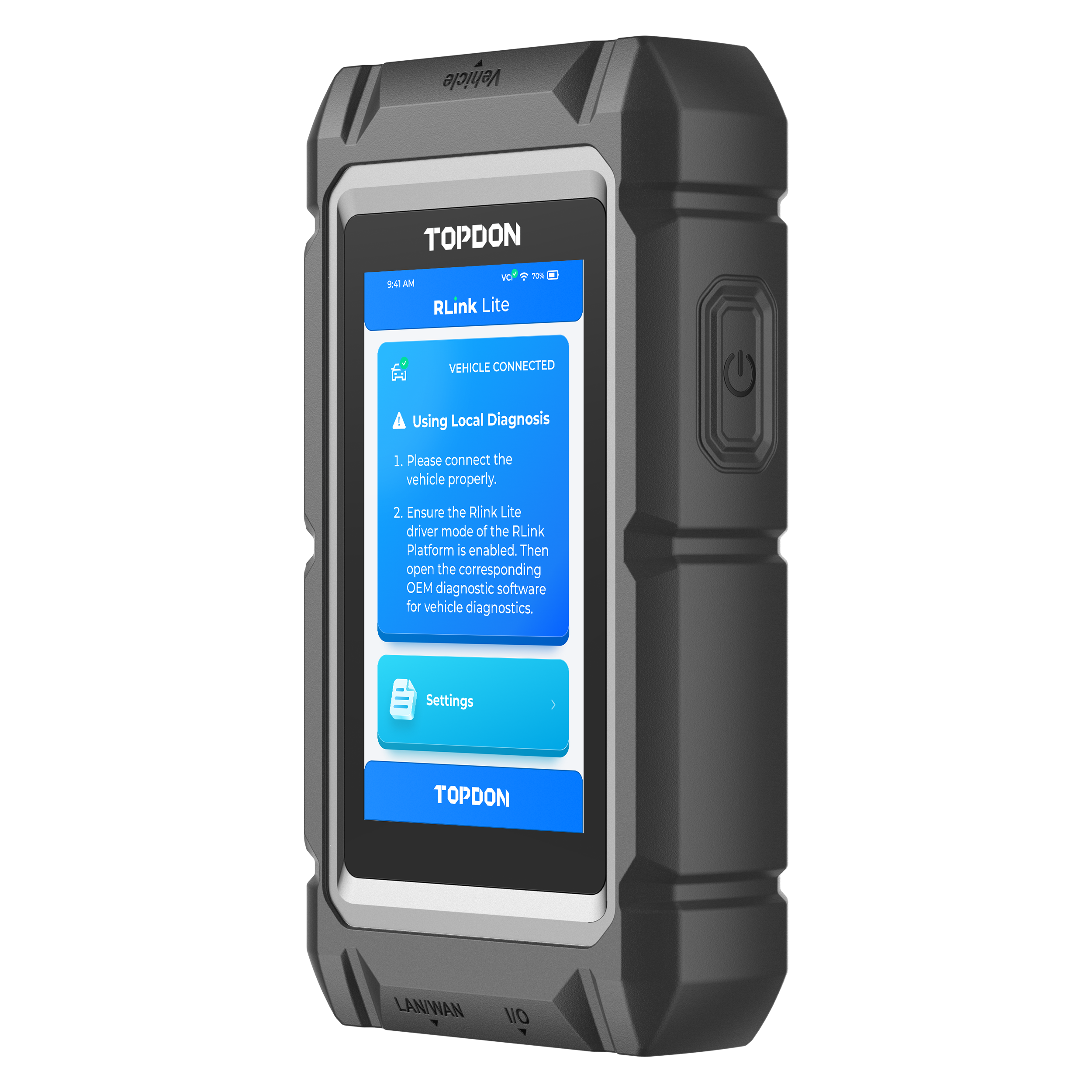 TOPDON J2534 Compliant Passthrough Programming Device