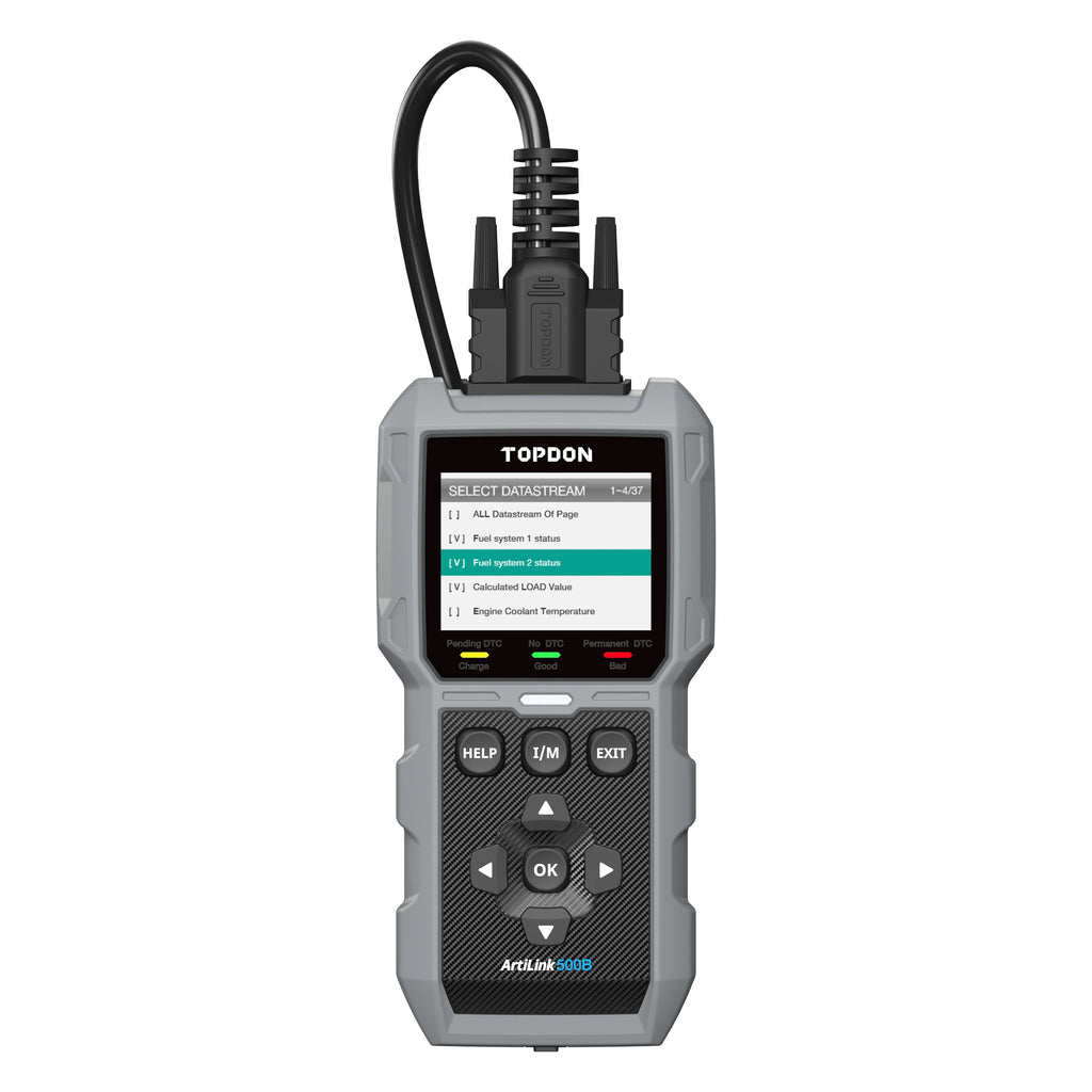 TOPDON 2-in-1 Code Reader & Battery Tester w/Data Graphing