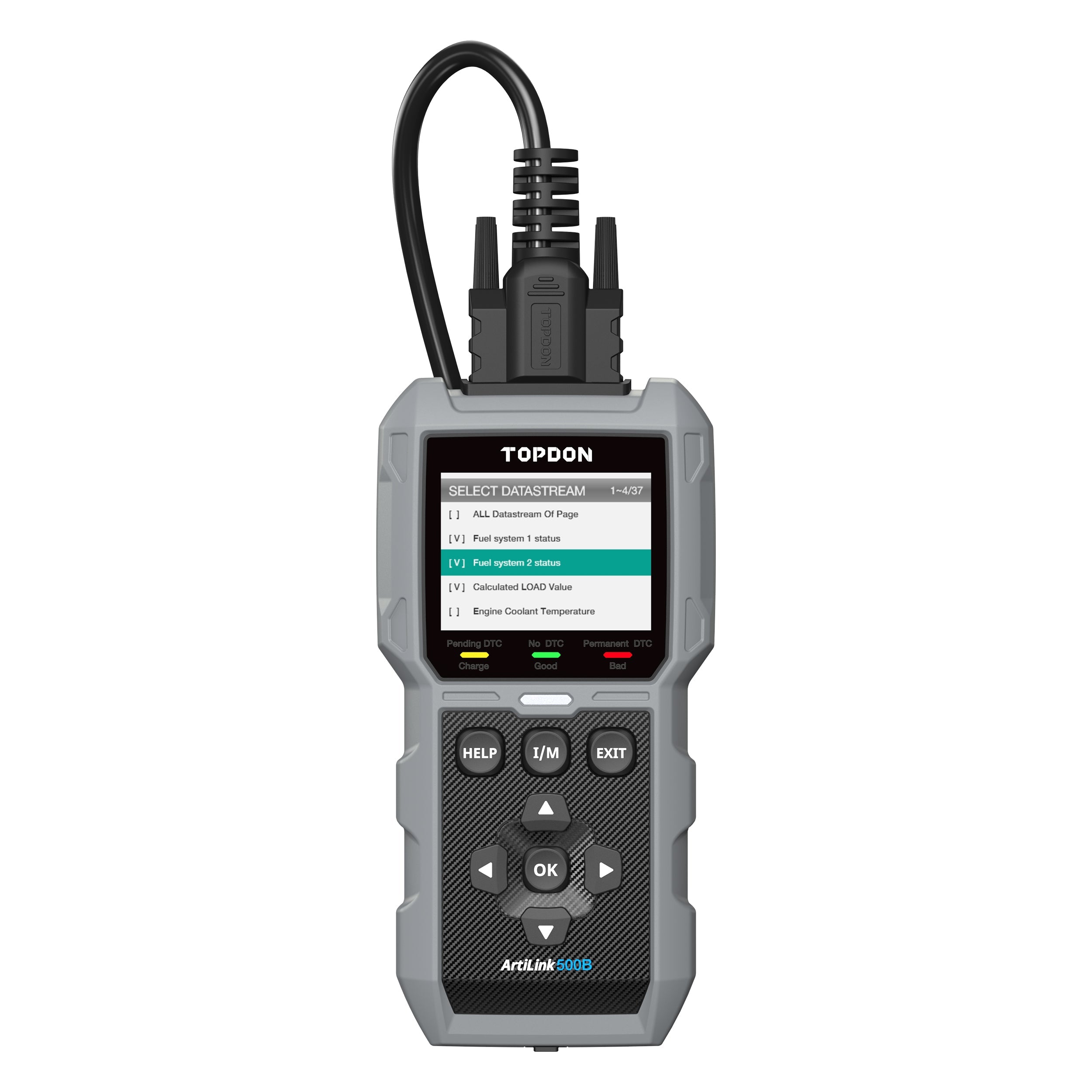 TOPDON 2-in-1 Code Reader & Battery Tester w/Data Graphing
