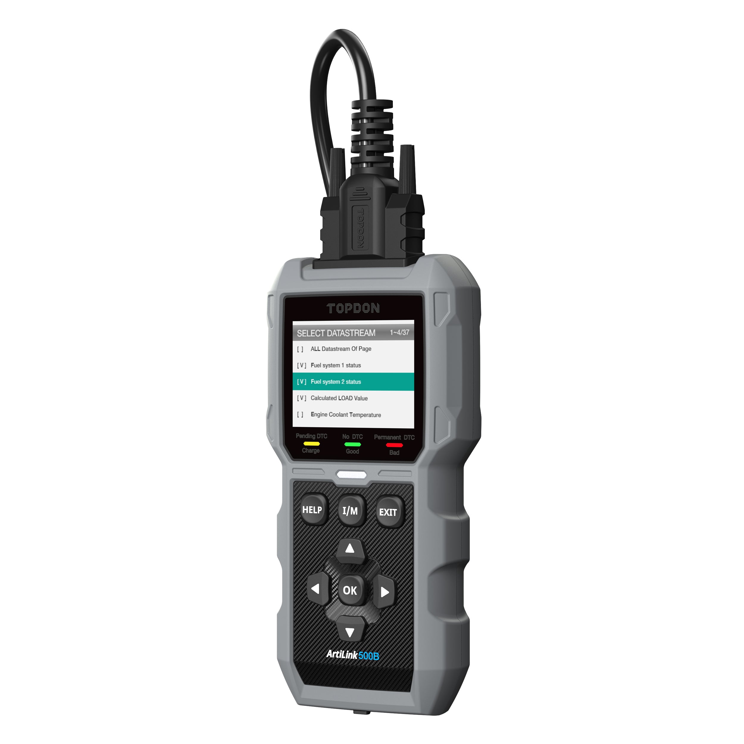 TOPDON 2-in-1 Code Reader & Battery Tester w/Data Graphing