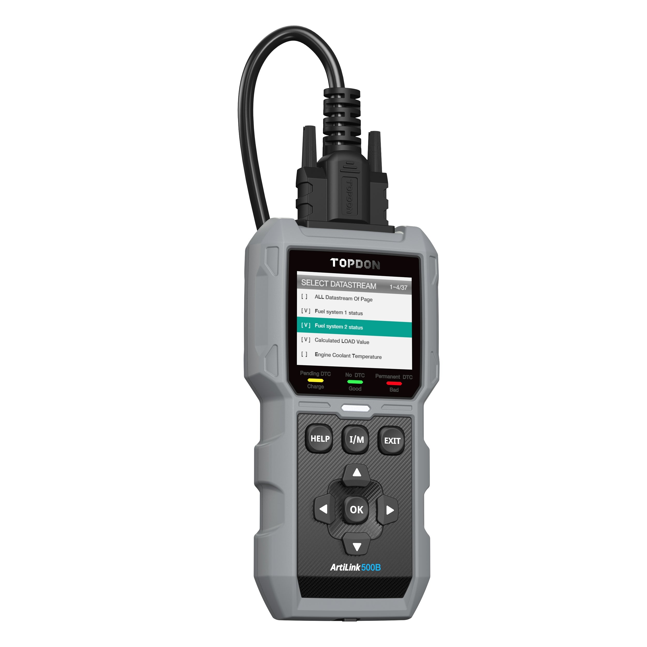 TOPDON 2-in-1 Code Reader & Battery Tester w/Data Graphing