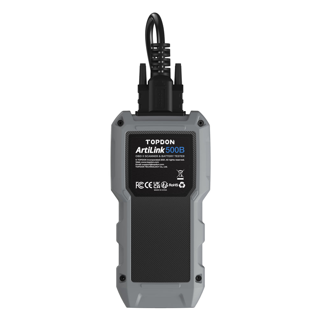 TOPDON 2-in-1 Code Reader & Battery Tester w/Data Graphing