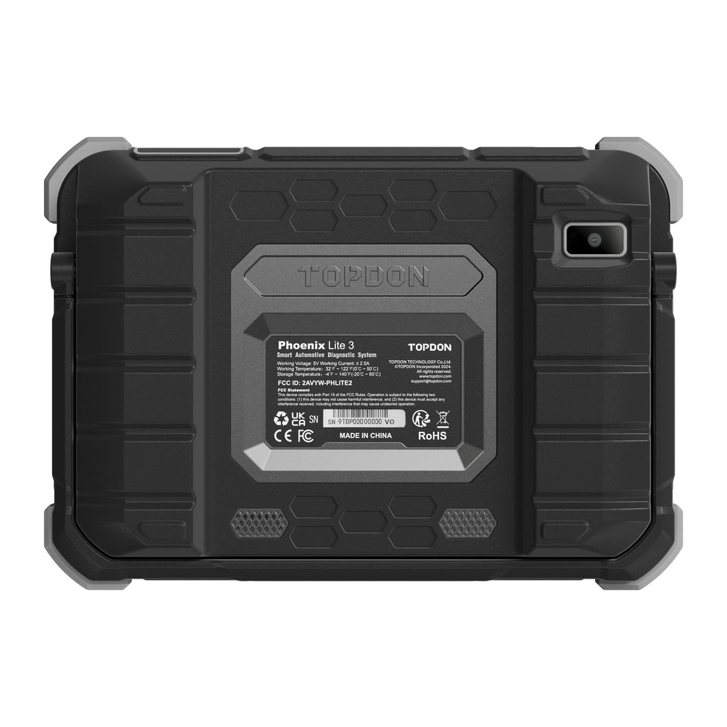 TOPDON 8" OE-Level Scan Tool, Serv Funcs, Bi-Directional Controls