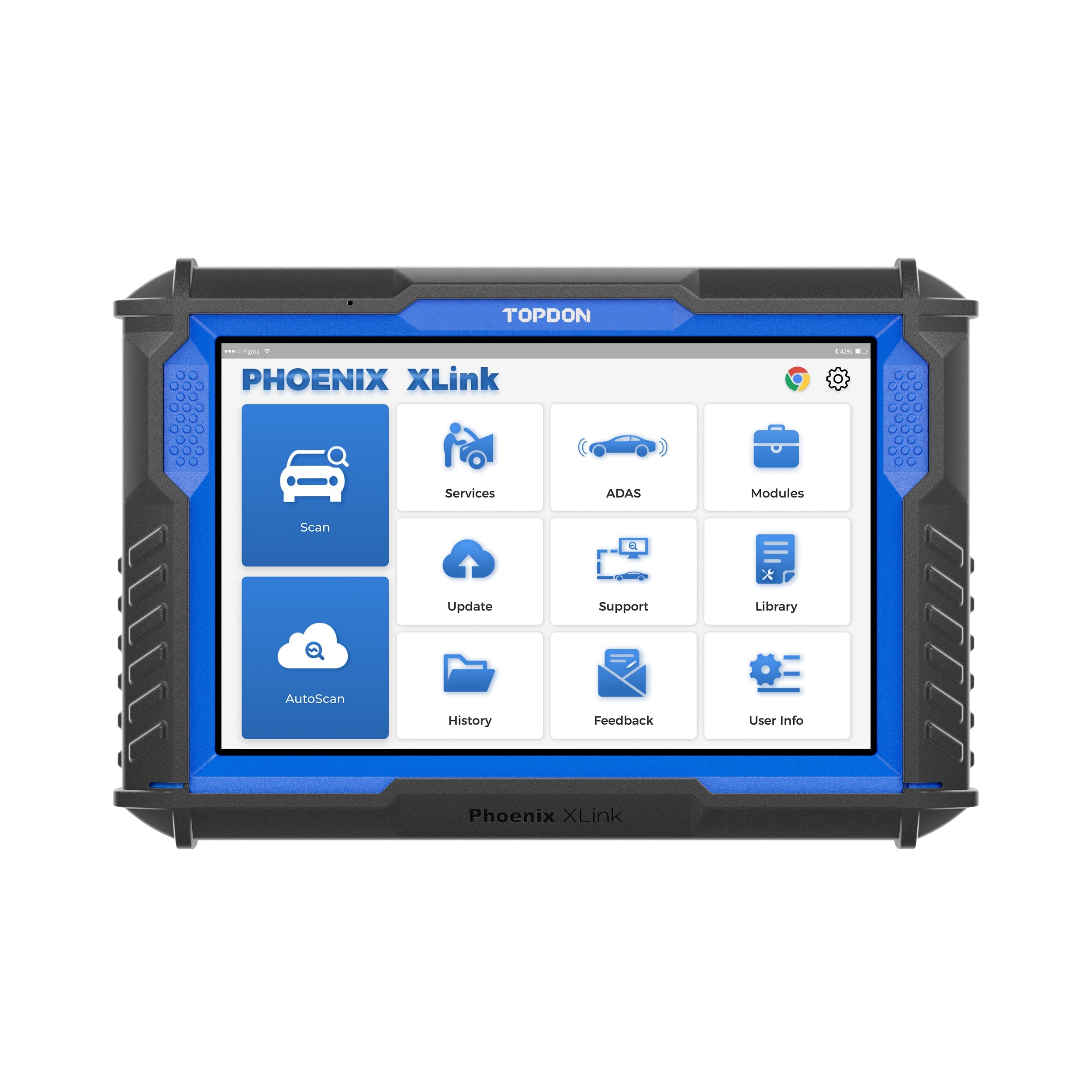 TOPDON 10.1" OE-Level Scan Tool, Cloud-Based Programming, Adv Proto