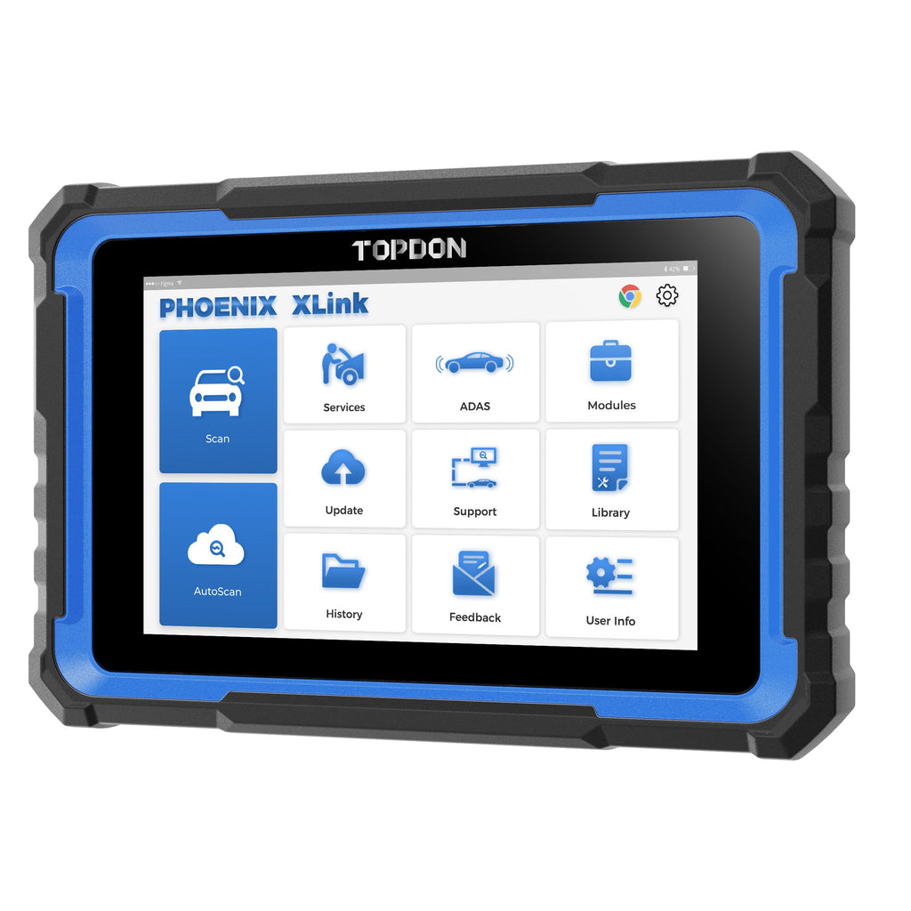 TOPDON 8" OE-Level Scan Tool w/CAN-FD, DoIP Protocols