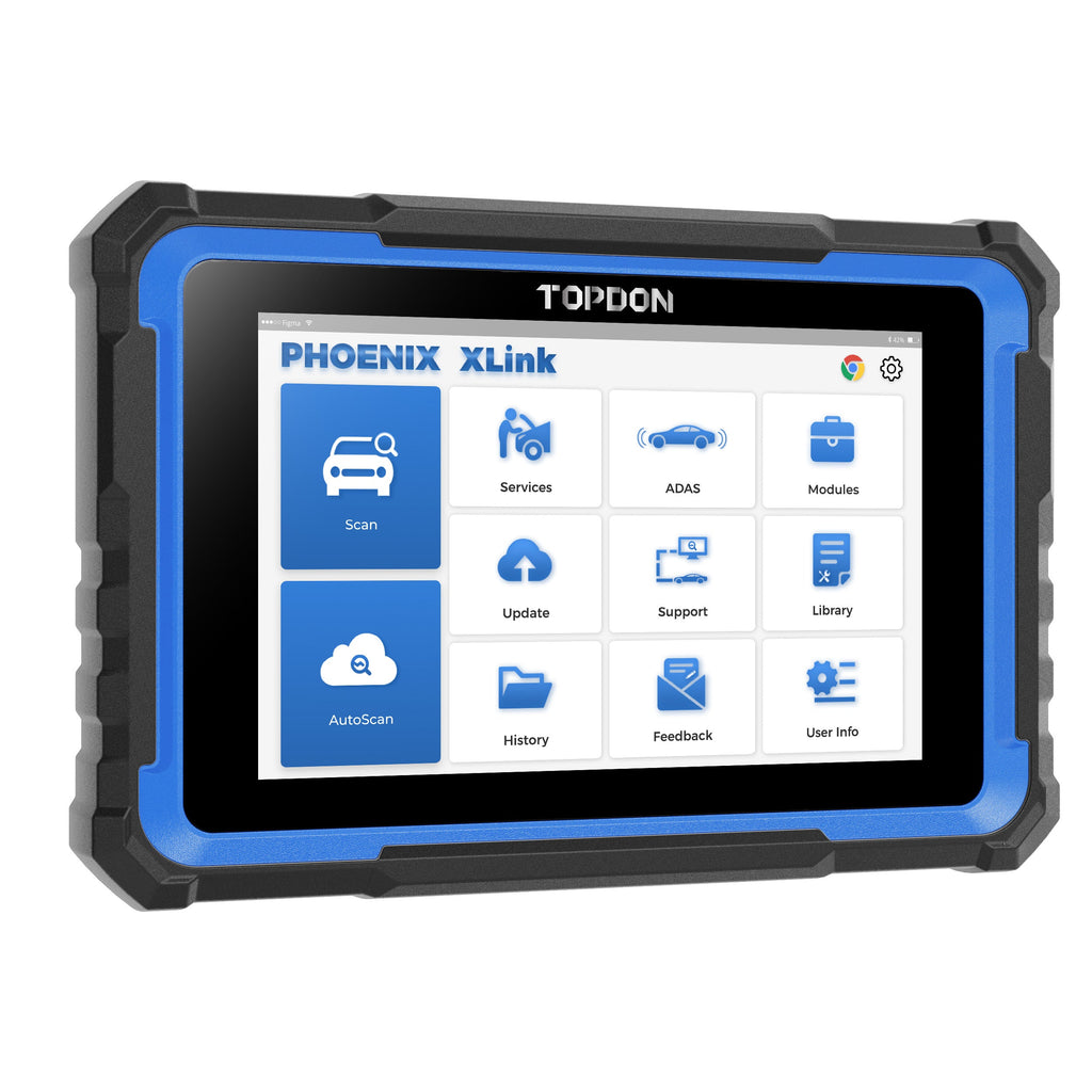 TOPDON 8" OE-Level Scan Tool w/CAN-FD, DoIP Protocols