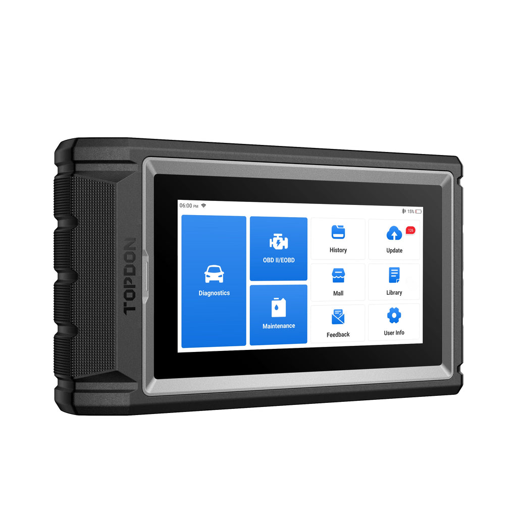 TOPDON 6" Bluetooth Scan Tool w/Service Functions & CAN-FD