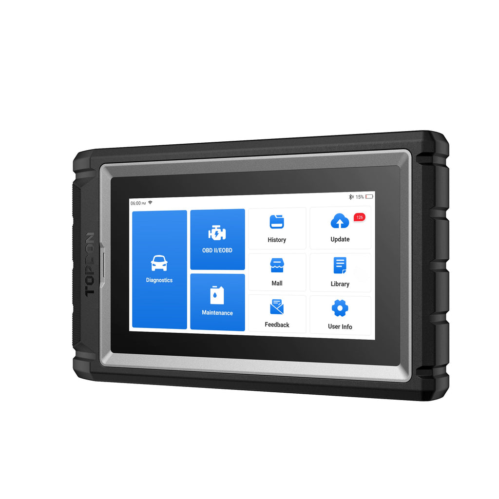 TOPDON 6" Bluetooth Scan Tool w/Service Functions & CAN-FD