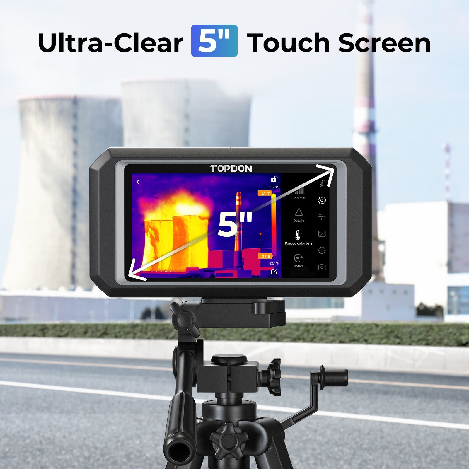 TOPDON 5" Thermal Imaging Camera Tablet 256x192 Resolution