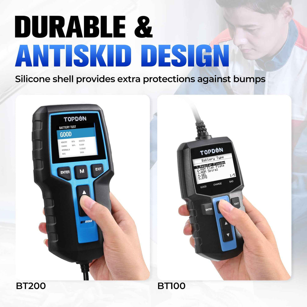 TOPDON 12V Battery & 12V/24V System Tester