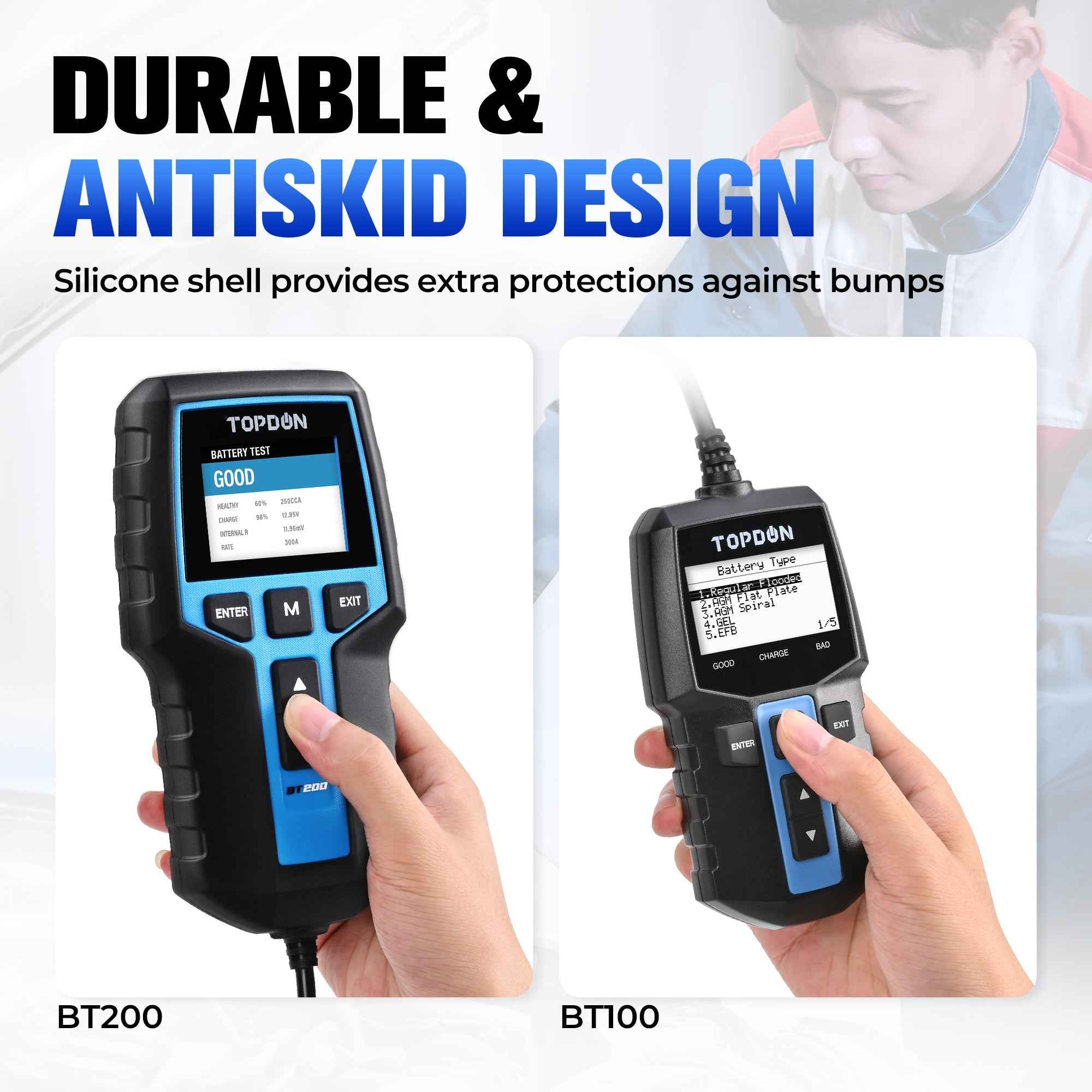 TOPDON 12V Battery & 12V/24V System Tester