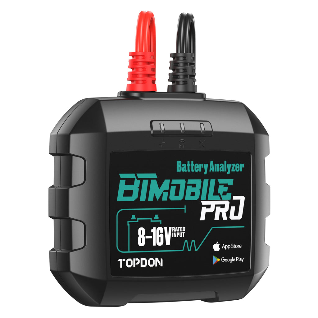 TOPDON 12V Bluetooth Battery and 12V/24V System Tester