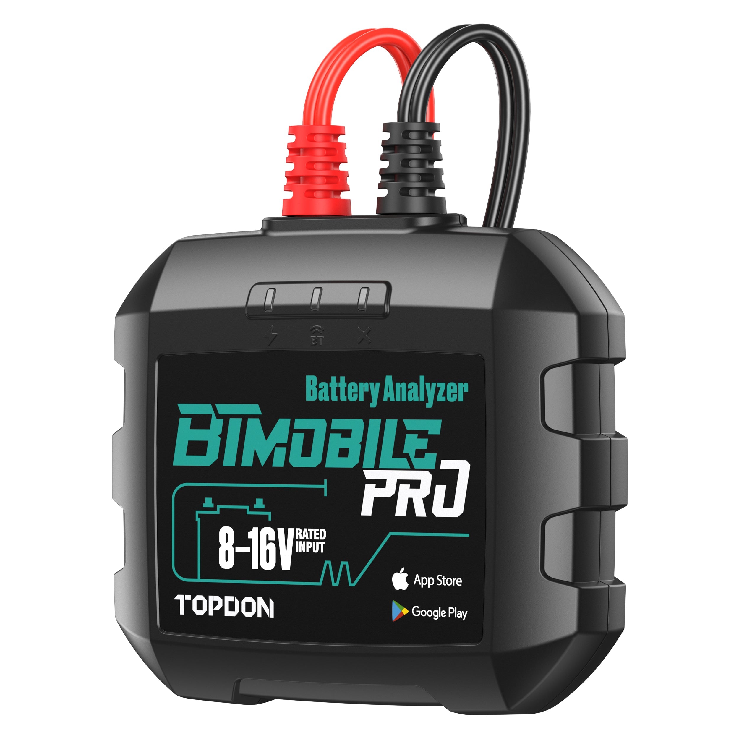 TOPDON 12V Bluetooth Battery and 12V/24V System Tester