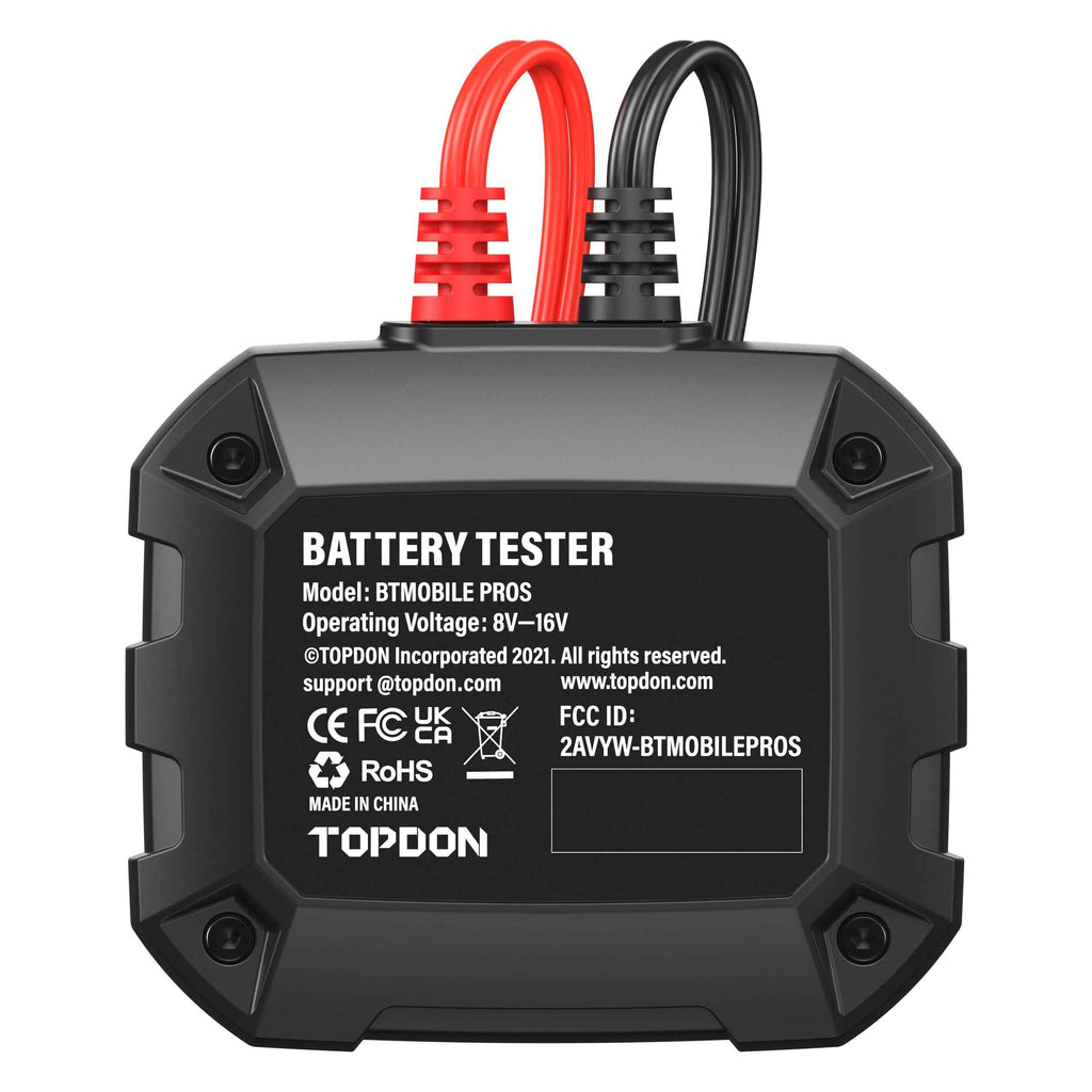 TOPDON 12V Battery & System Tester Compatible w/Phoenix Line